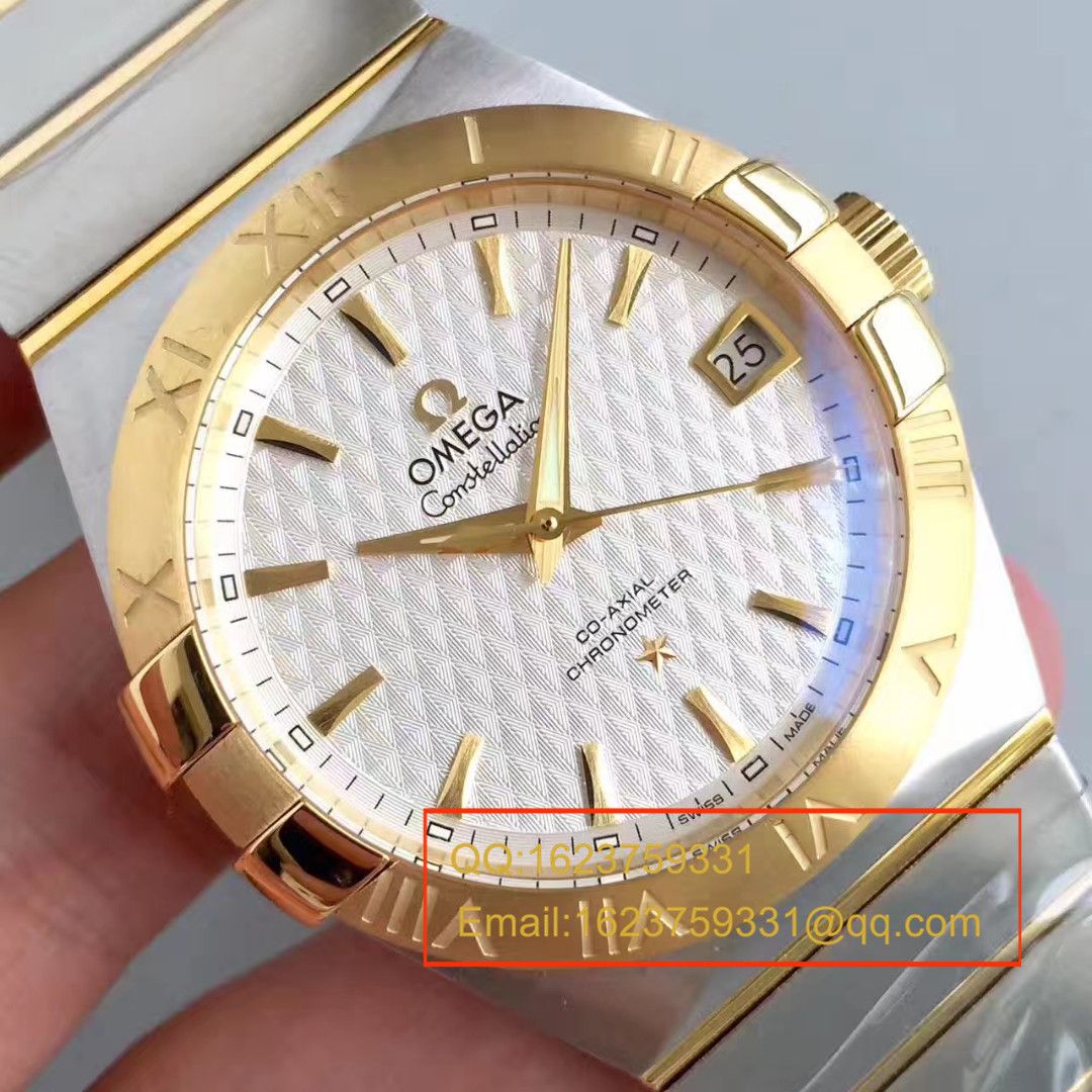 【SSS Perfect  Copy  Watches 】OMEGA双鹰 Constellation 系列123.20.38.21.58.001 wrist watches  / M263