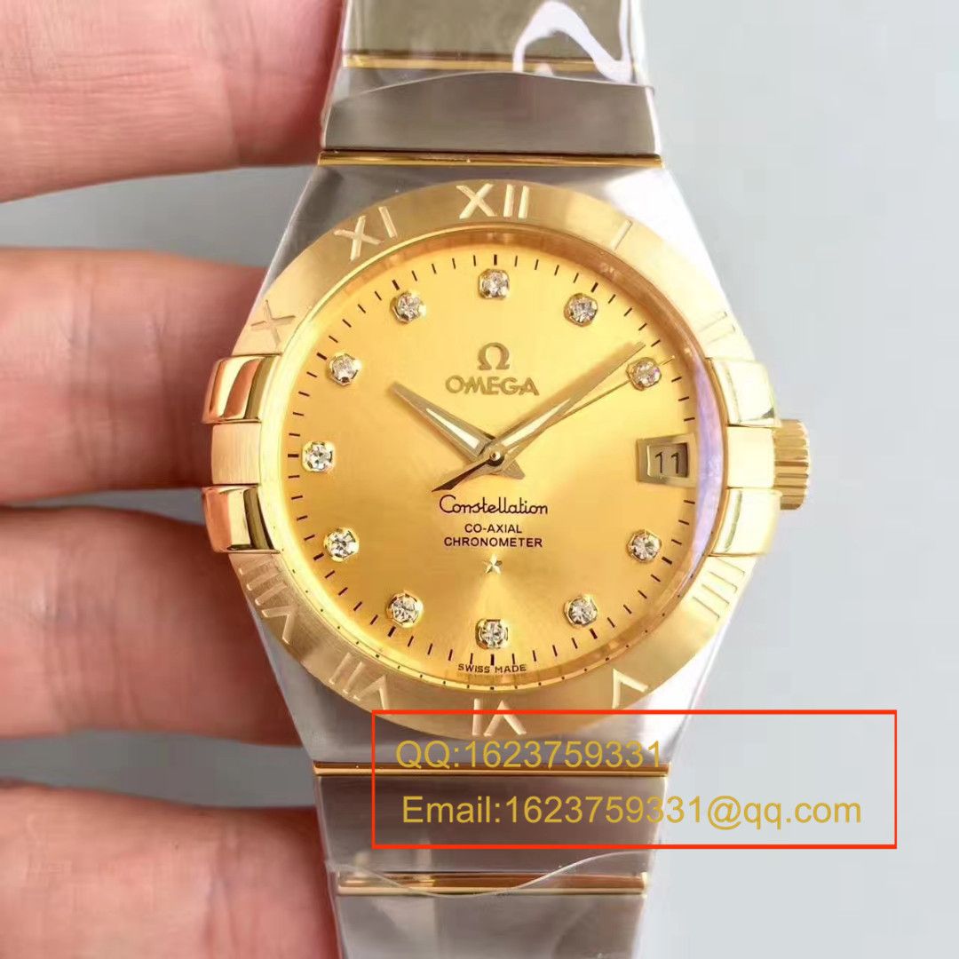 【SSS Perfect  Copy  Watches 】OMEGA双鹰 Constellation 系列123.20.38.21.58.001 wrist watches  / M263