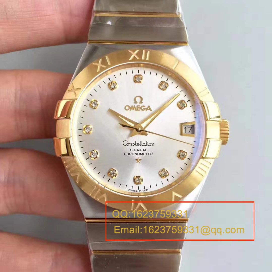 【SSS Perfect  Copy  Watches 】OMEGA双鹰 Constellation 系列123.20.38.21.58.001 wrist watches  / M263