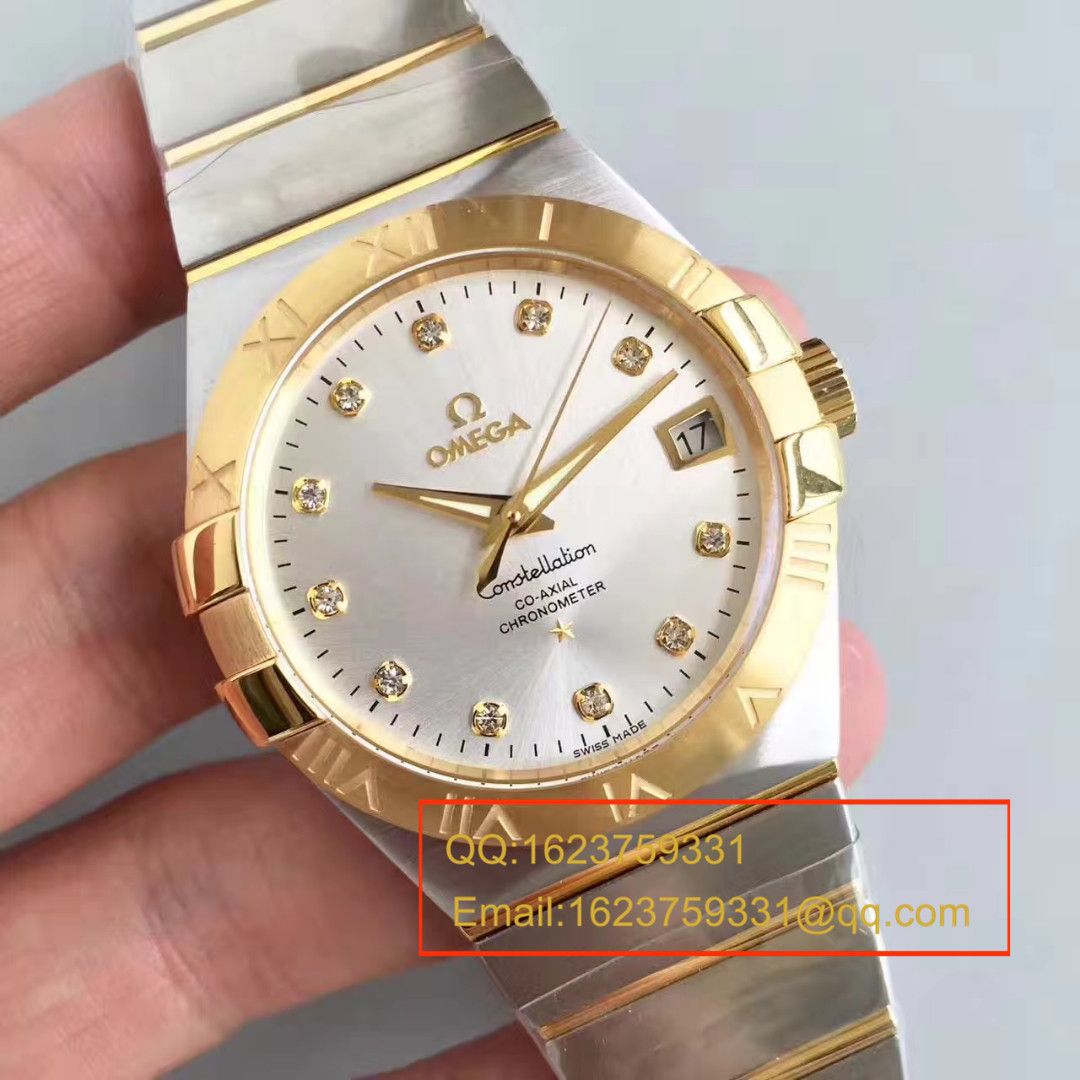 【SSS Perfect  Copy  Watches 】OMEGA双鹰 Constellation 系列123.20.38.21.58.001 wrist watches  / M263