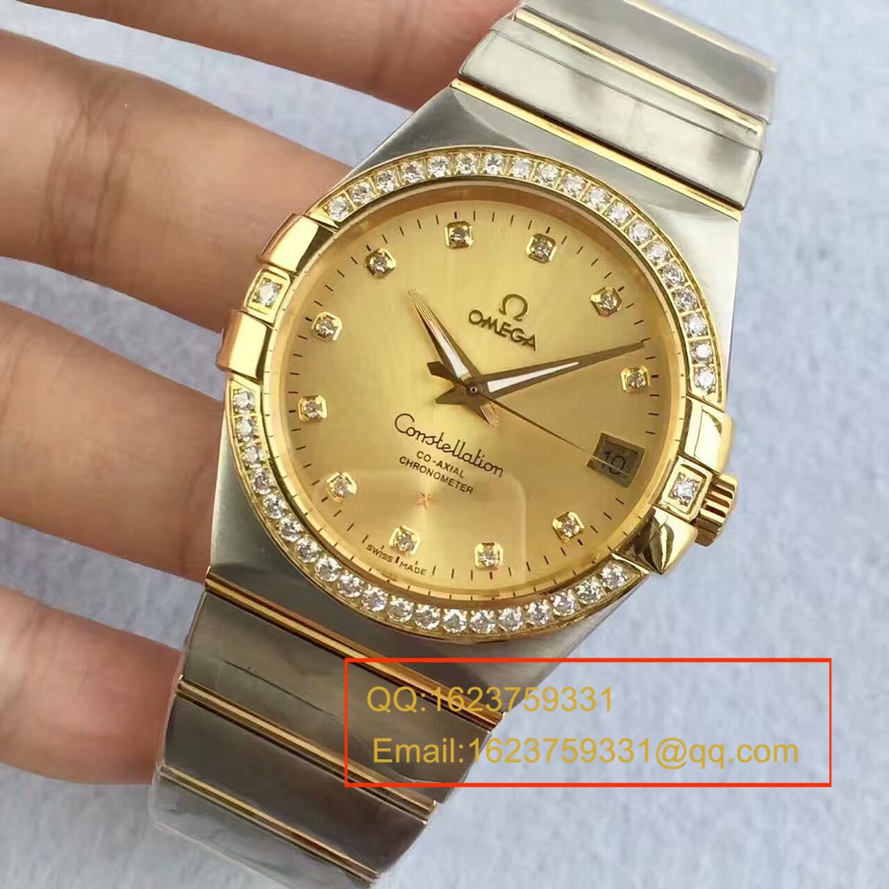 【SSS Perfect  High quality  Replica Watches 】OMEGA Constellation 系列123.20.38.21.01.001 wrist watches 《多色可选》 / M261