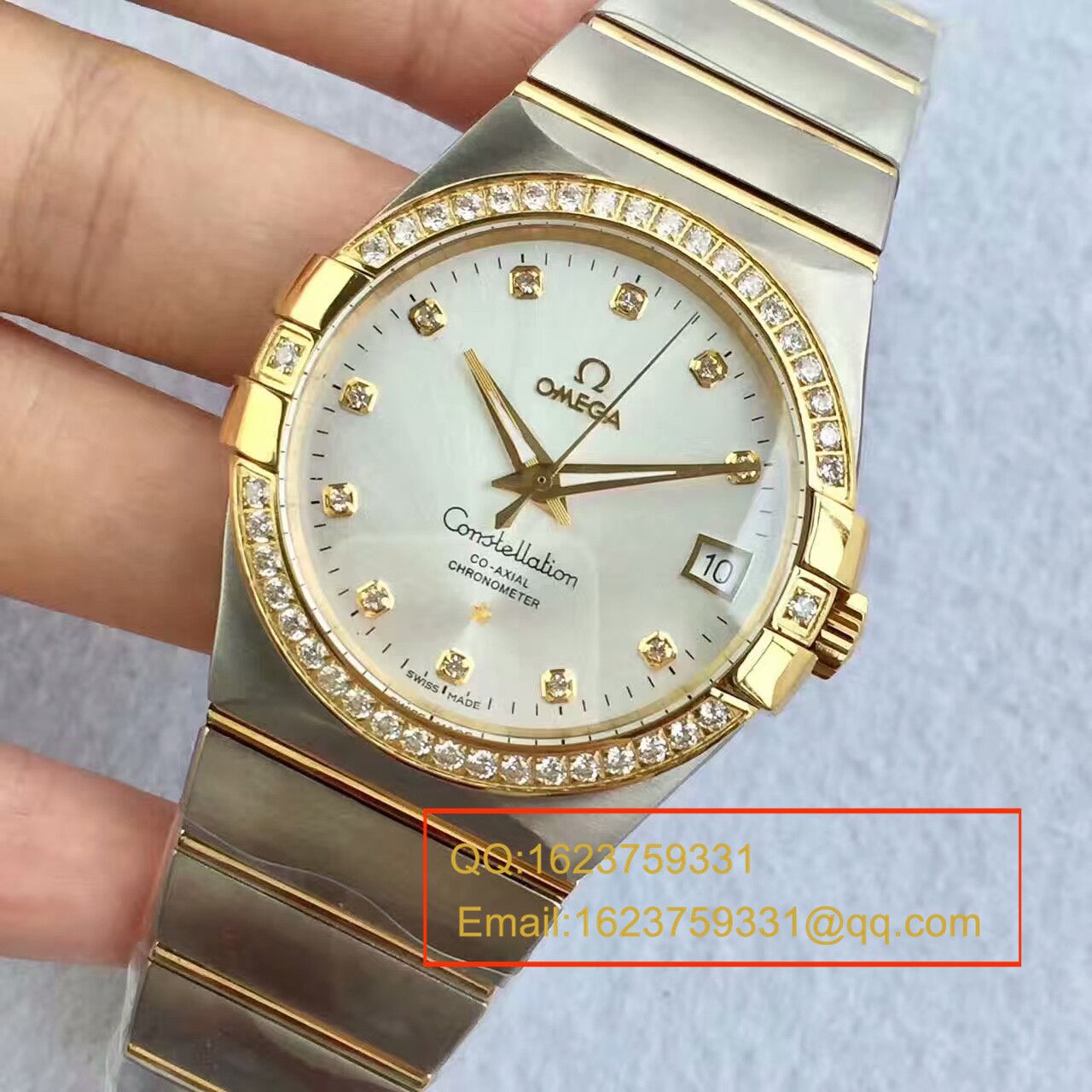 【SSS Perfect  High quality  Replica Watches 】OMEGA Constellation 系列123.20.38.21.01.001 wrist watches 《多色可选》 / M261