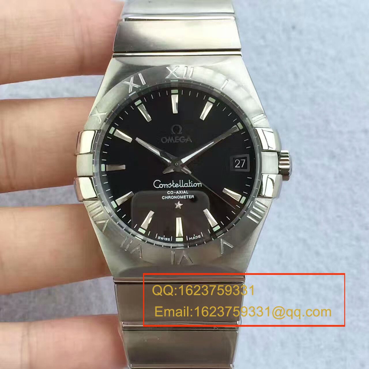 【SSS Perfect  High quality  Replica Watches 】OMEGA Constellation 系列123.20.38.21.01.001 wrist watches 《多色可选》 / M261