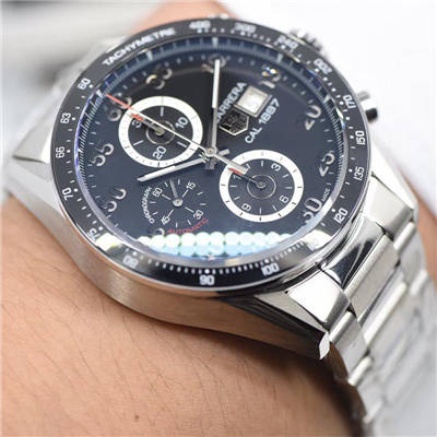 【 Video analysis HBBV6 Perfect  High quality  Replica Watches 】 TAG Heuer Tag Heuer卡莱拉系列CV2A10.BA0796 wrist watches 
