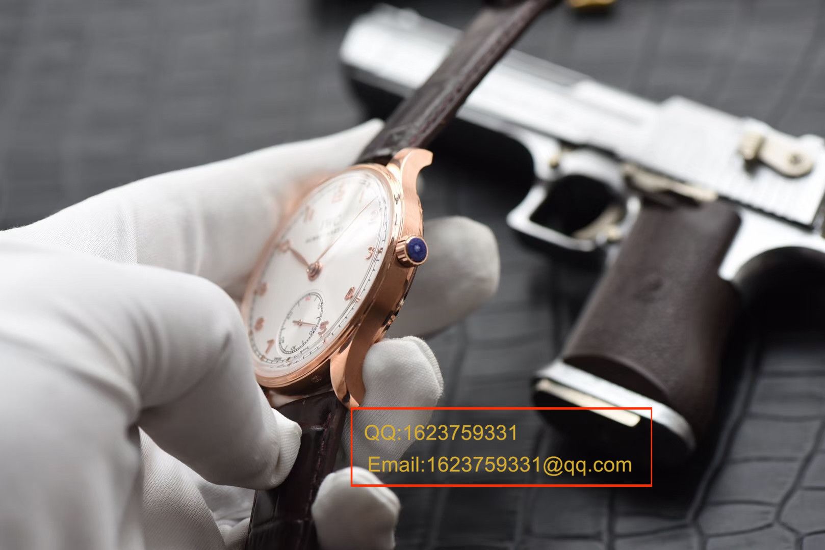 【ZF Perfect  High quality  Replica Watches 】 IWC 葡萄牙MINUTE REPEATER三问 wrist watches 系列 IW544907琼斯之剑 / WG311