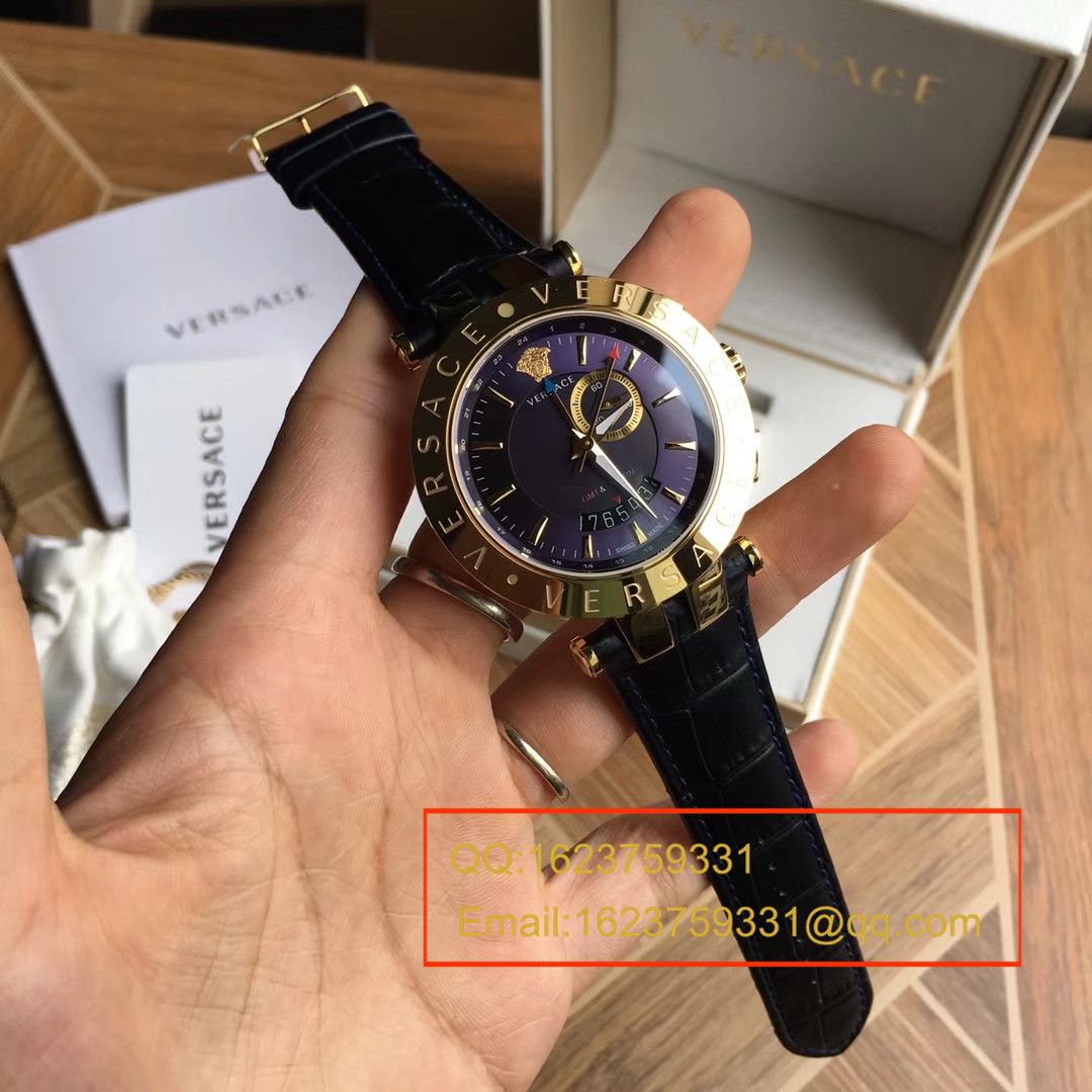 【香港原单 支持专柜验货】Original VERSACE范思哲男士石英 wrist watches  / VER02