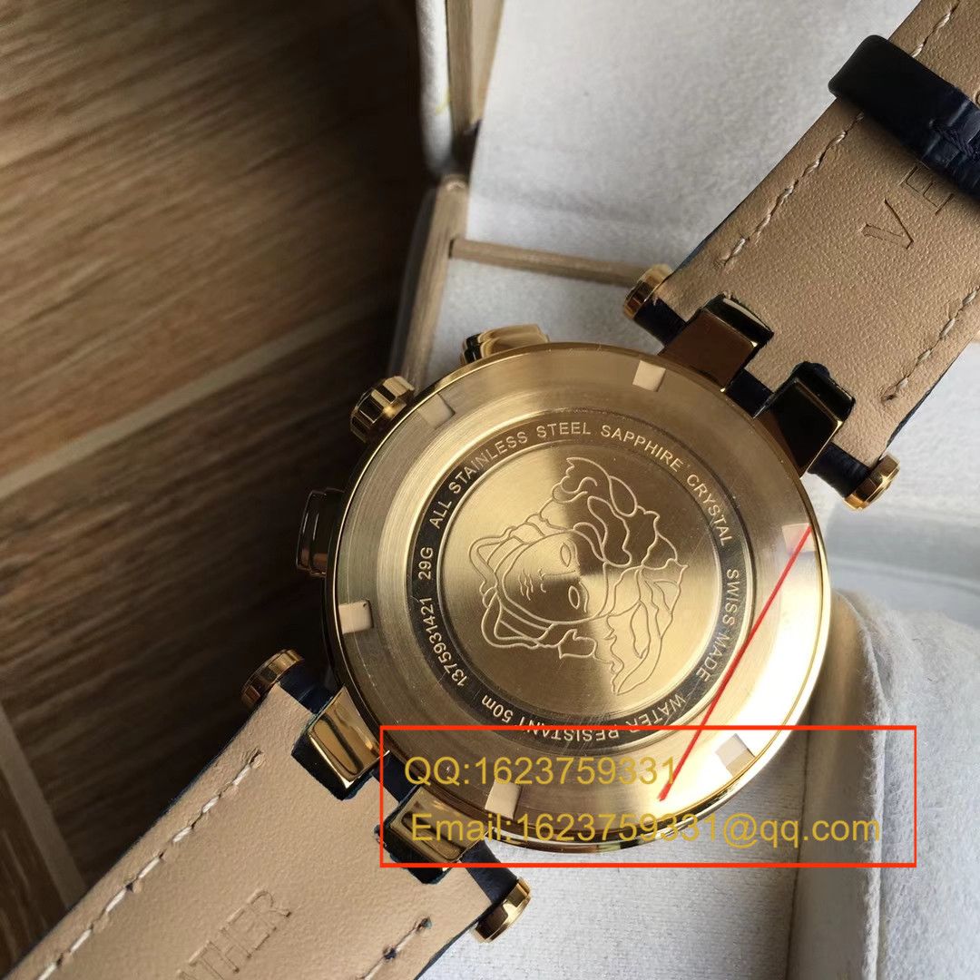 【香港原单 支持专柜验货】Original VERSACE范思哲男士石英 wrist watches  / VER02