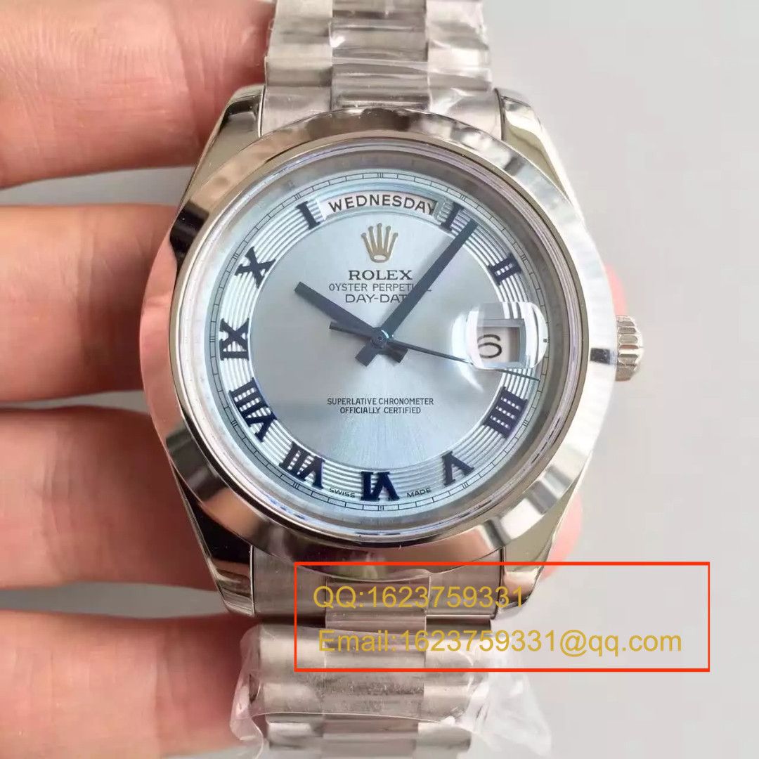【N Factory  Perfect  top  Replica Copy  Watches 】 Rolex  Day-Date 型系列228239-黑盘机械 wrist watches  / RBE044