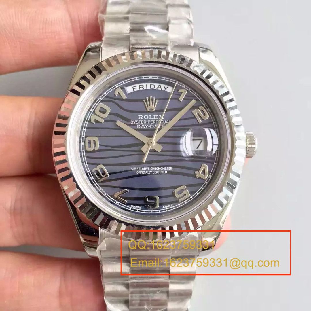 【N Factory  Perfect  top  Replica Copy  Watches 】 Rolex  Day-Date 型系列228239-黑盘机械 wrist watches  / RBE044