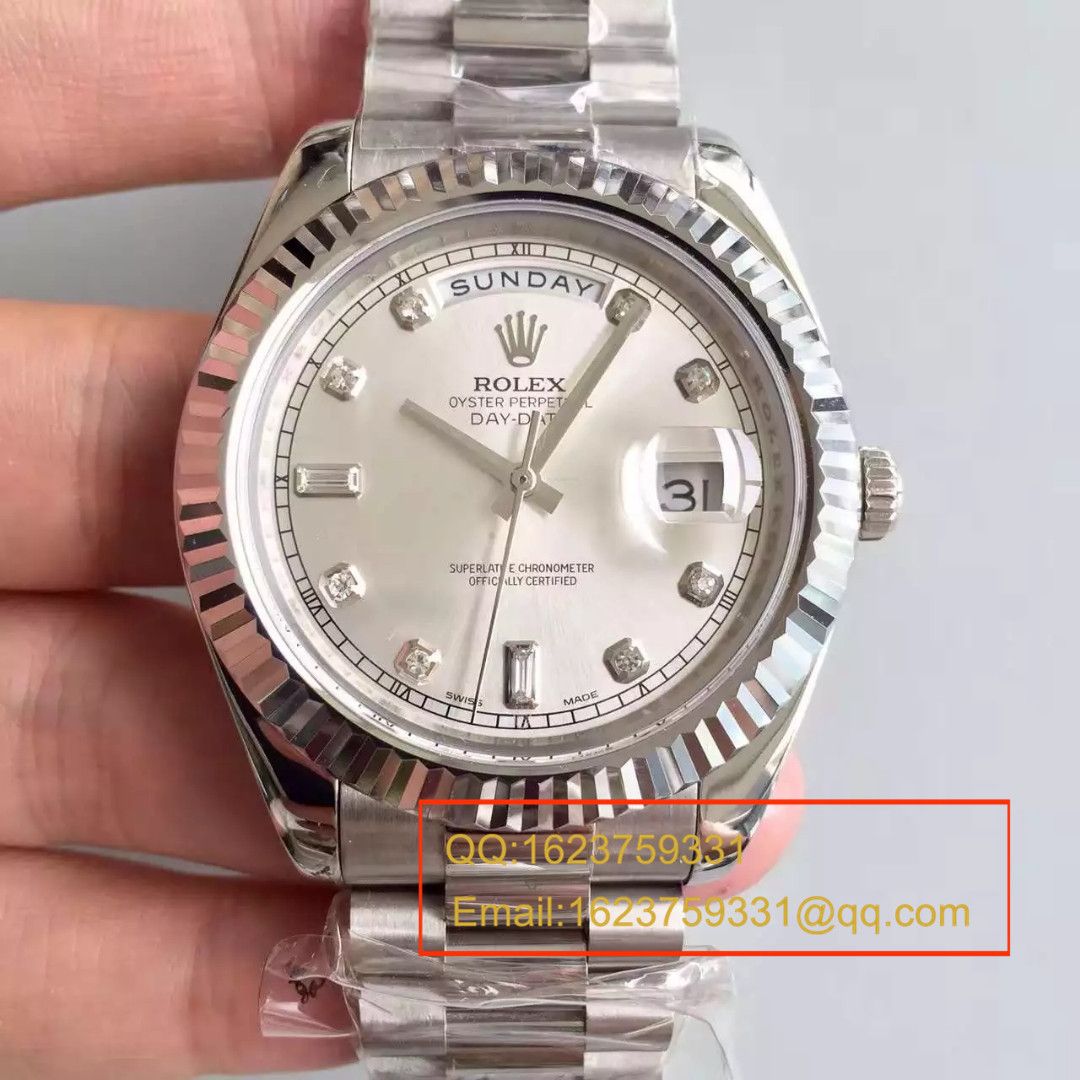 【N Factory  Perfect  top  Replica Copy  Watches 】 Rolex  Day-Date 型系列228239-黑盘机械 wrist watches  / RBE044