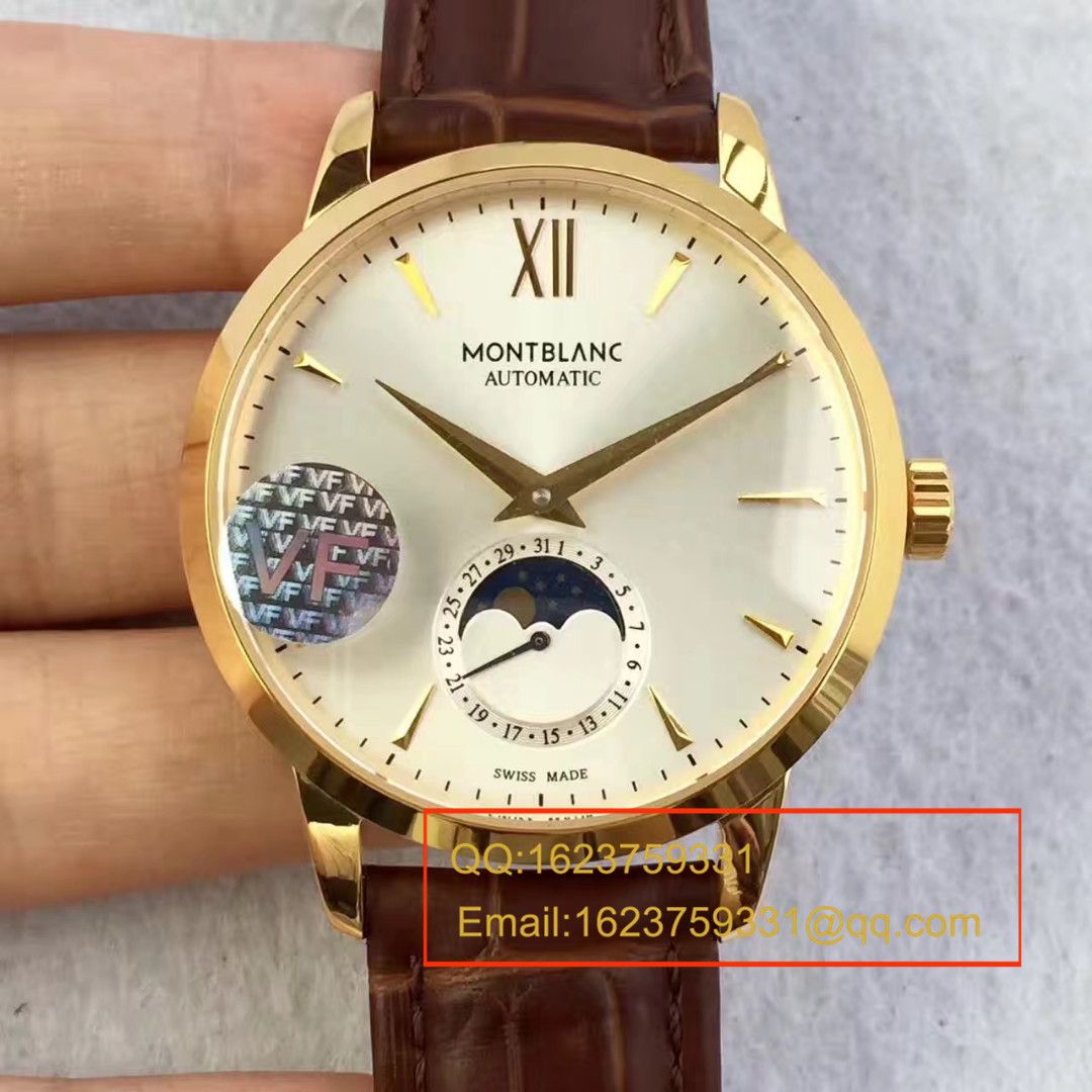 【VF Factory  Perfect  Replica  Copy  Watches 】万宝龙Heritage Spirit系列U0110699月相 wrist watches  / MB005