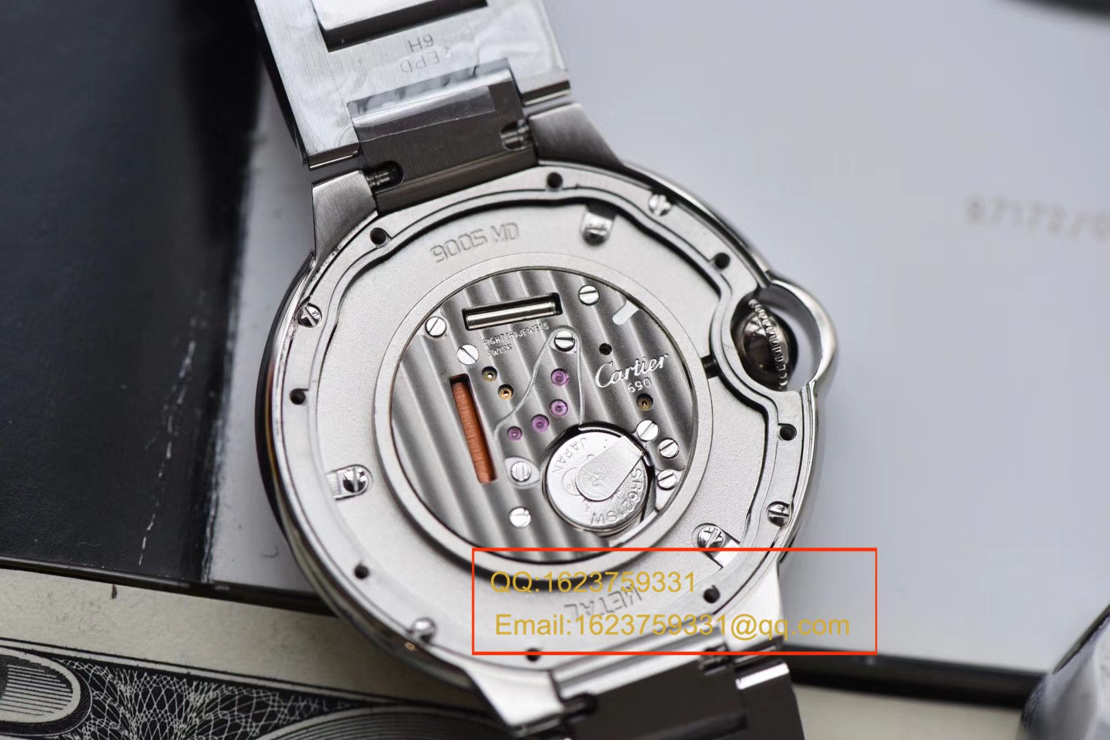 【 Video analysis HBBV6 Factory  Perfect  High quality  Replica Watches 】 Cartier  蓝气球系列W69011Z4女士36毫米石英 wrist watches  / K086