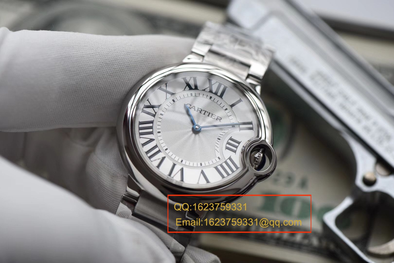 【 Video analysis HBBV6 Factory  Perfect  High quality  Replica Watches 】 Cartier  蓝气球系列W69011Z4女士36毫米石英 wrist watches  / K086
