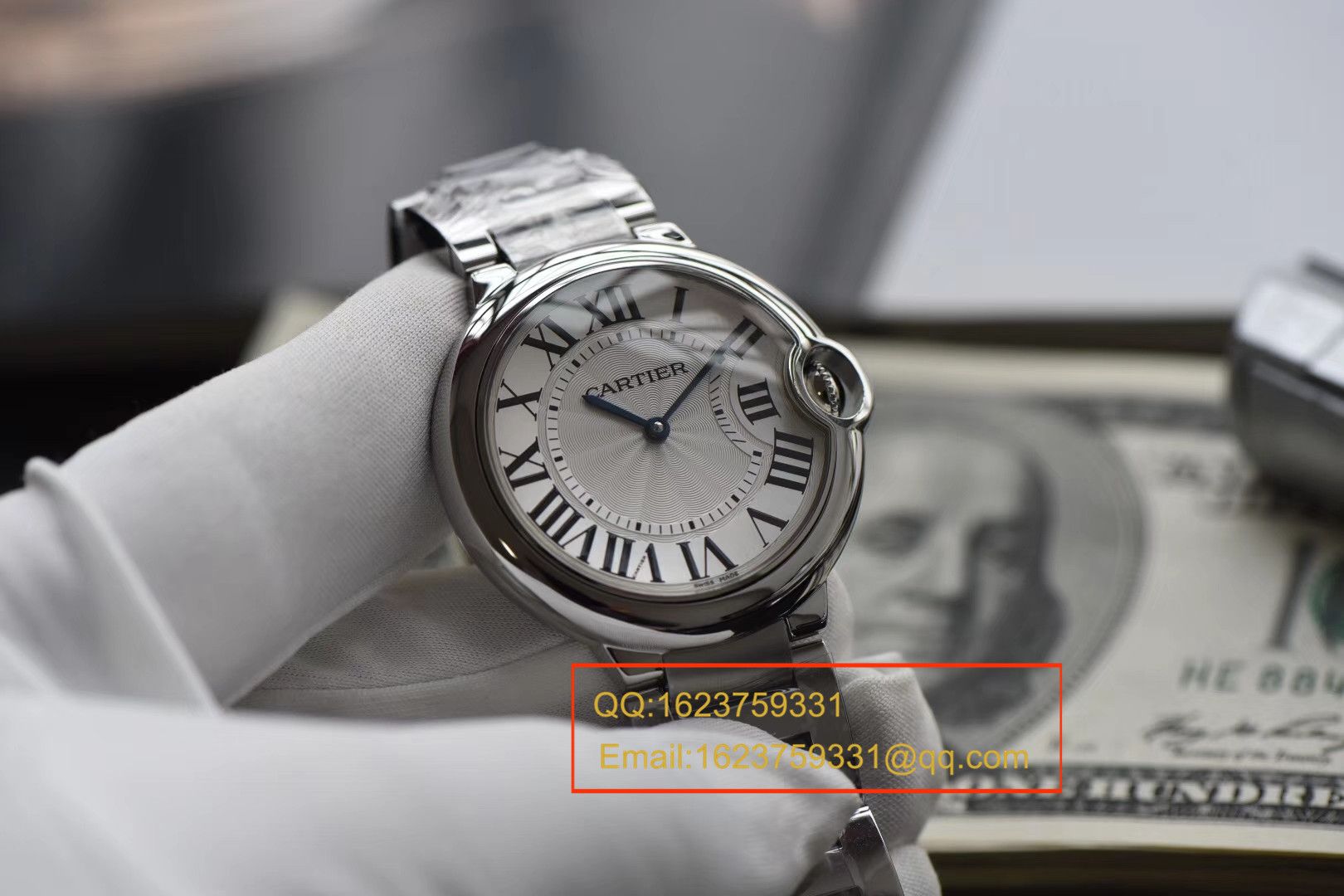 【 Video analysis HBBV6 Factory  Perfect  High quality  Replica Watches 】 Cartier  蓝气球系列W69011Z4女士36毫米石英 wrist watches  / K086