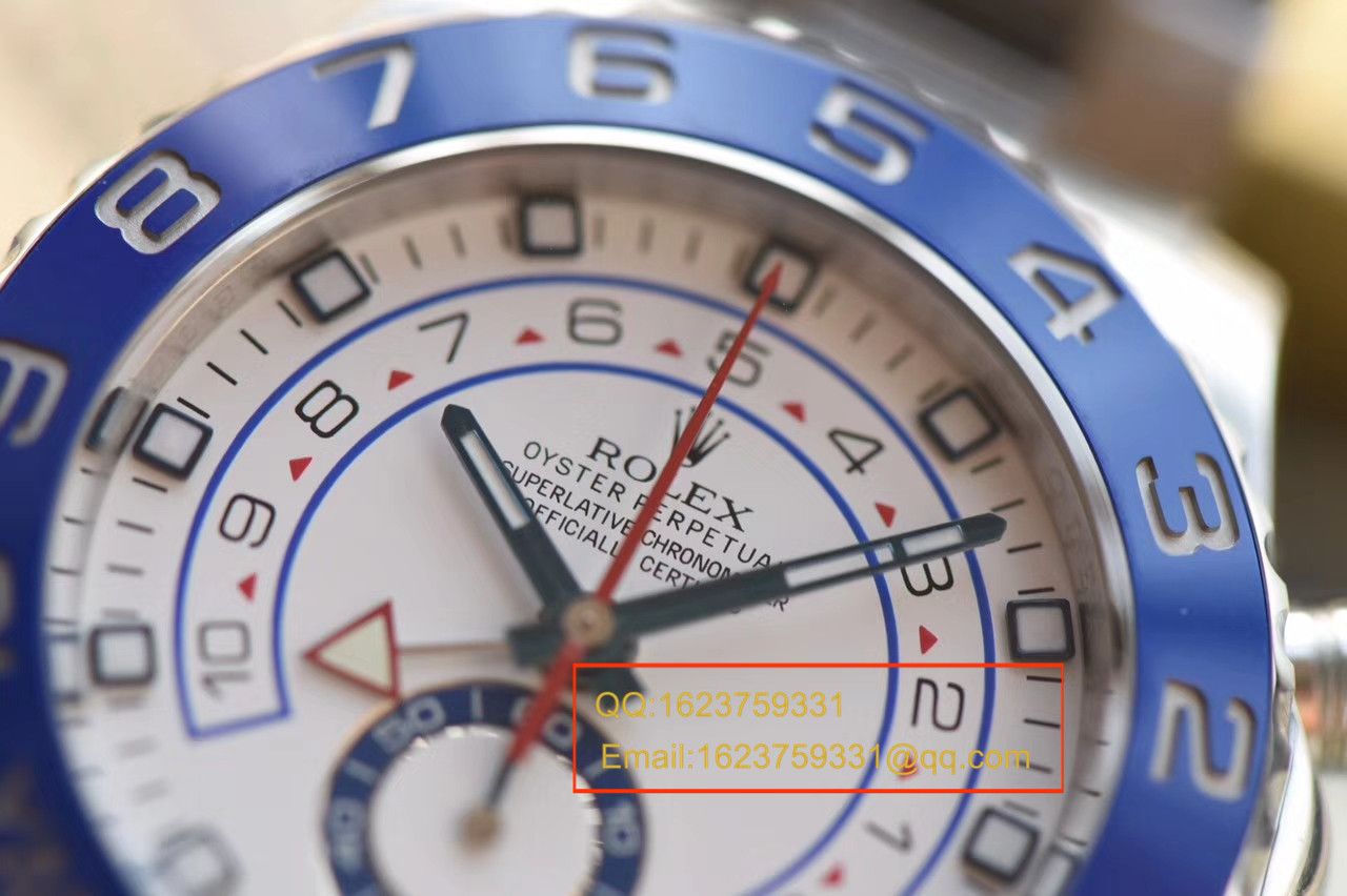 【JF Factory 1:1 High quality  Replica Watches 】 Rolex  Yacht-Master 系列116680 wrist watches  / LLSBE092
