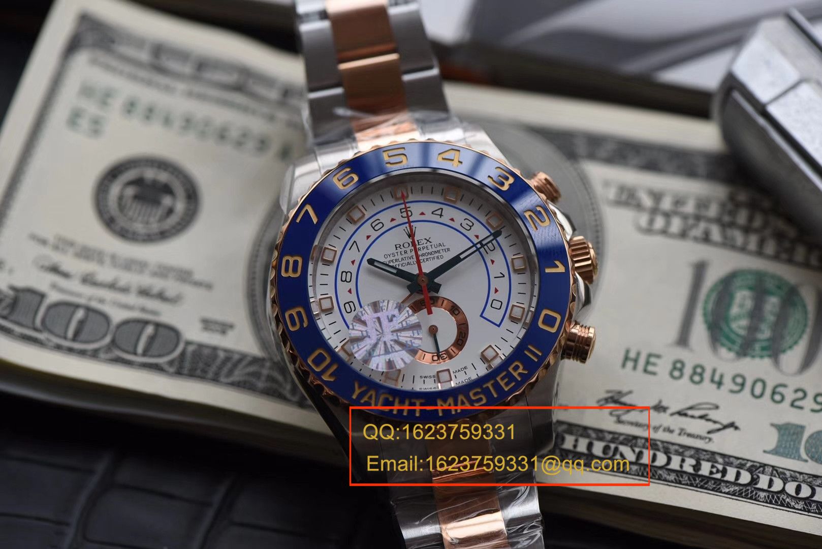 【JF Perfect  top  Replica Watches 】 Rolex  Yacht-Master II YM2系列116681-78211 白盘 wrist watches  / R040