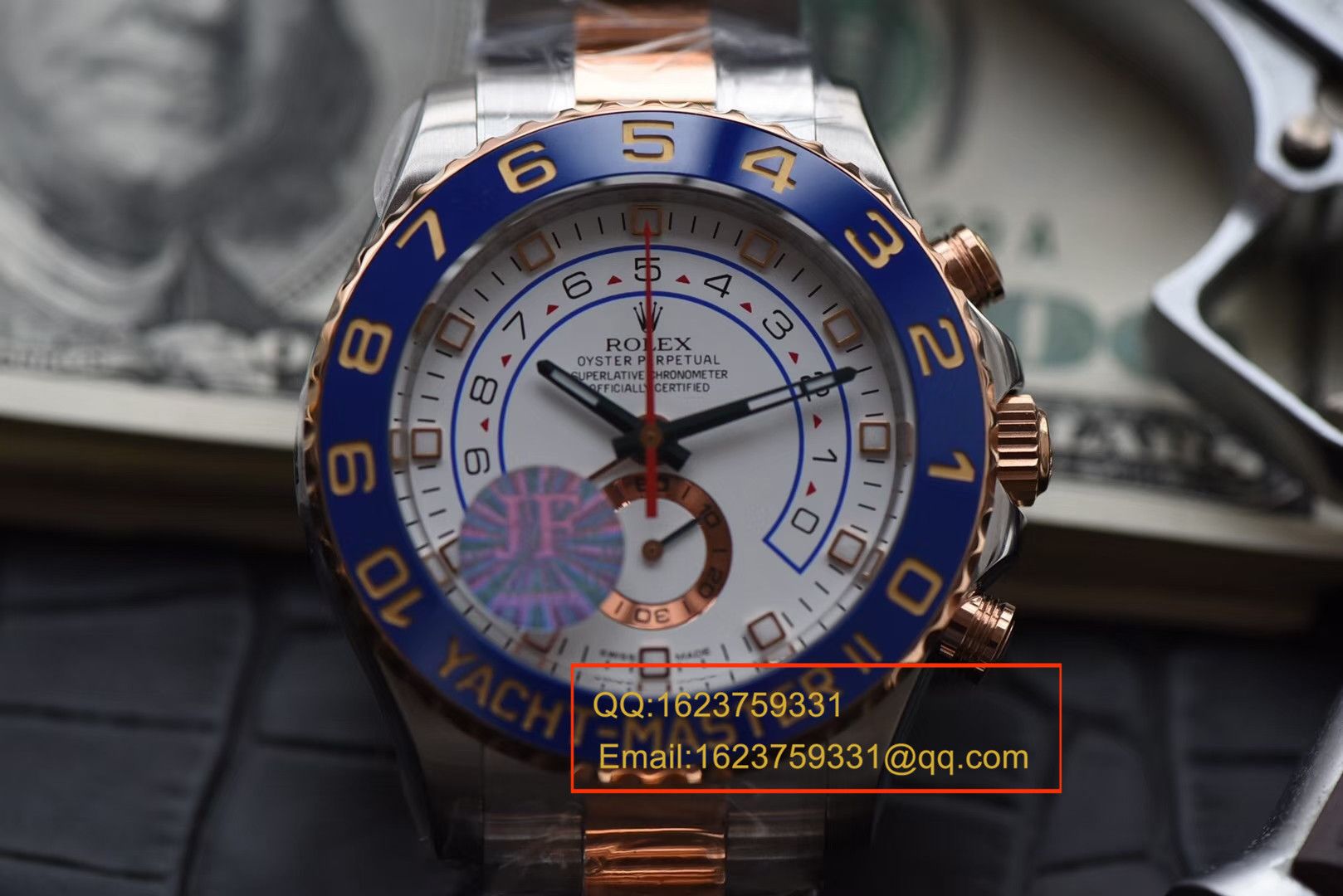 【JF Perfect  top  Replica Watches 】 Rolex  Yacht-Master II YM2系列116681-78211 白盘 wrist watches  / R040
