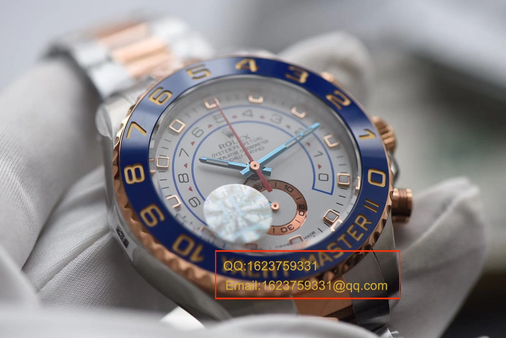 【JF Perfect  top  Replica Watches 】 Rolex  Yacht-Master II YM2系列116681-78211 白盘 wrist watches  / R040