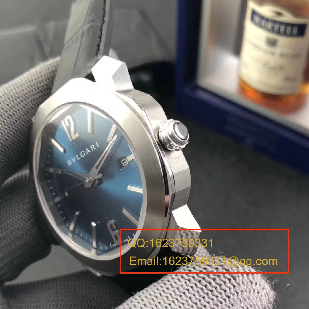 【UF Perfect  High quality  Replica Watches 】 BVLGARI OCTO系列102429 BGO38C3SLD wrist watches  / BGAI001