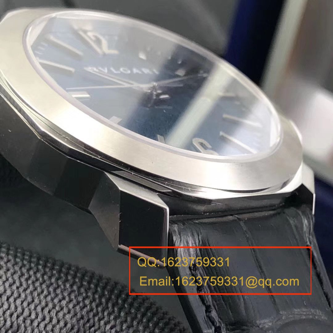 【UF Perfect  High quality  Replica Watches 】 BVLGARI OCTO系列102429 BGO38C3SLD wrist watches  / BGAI001