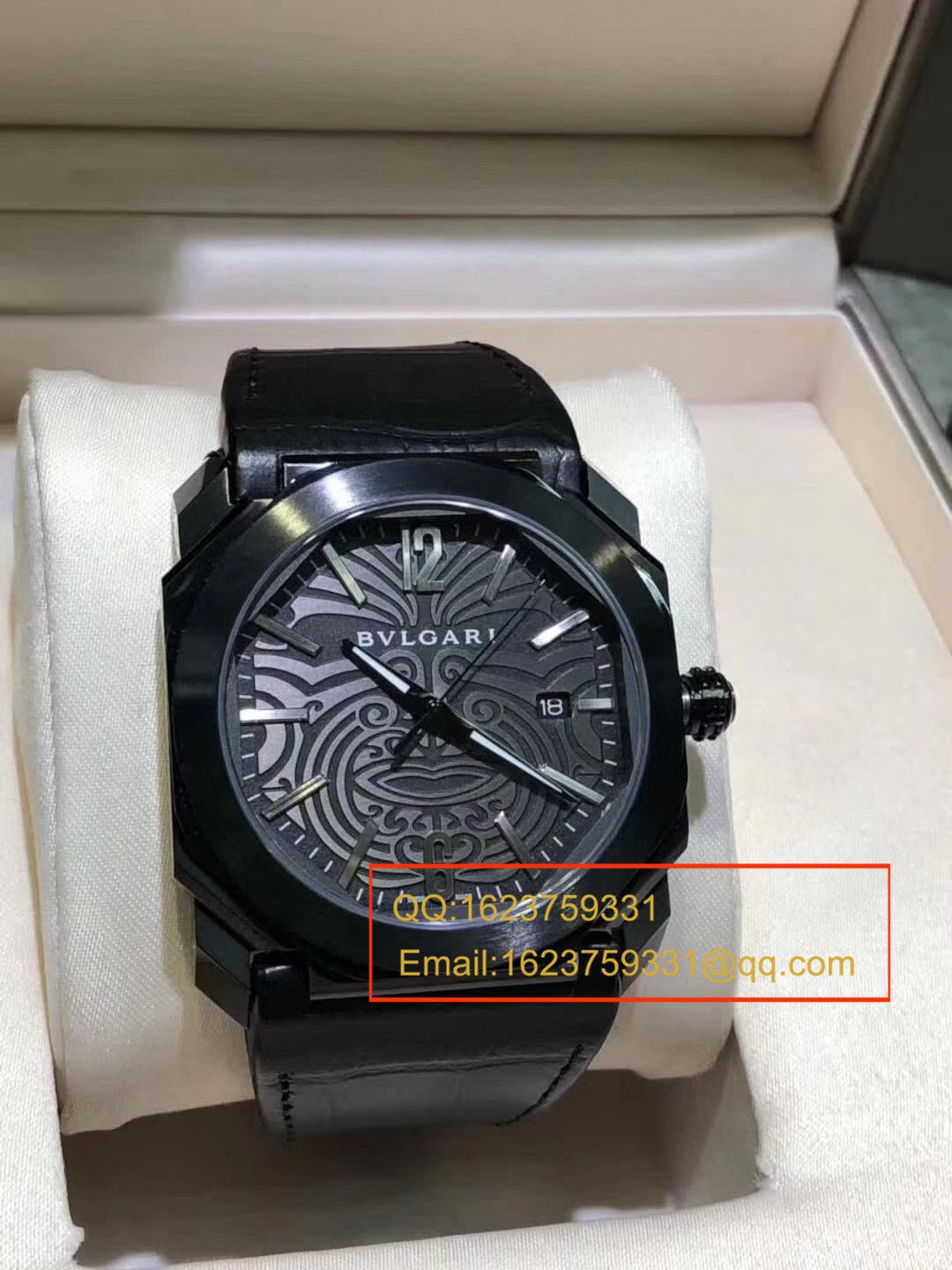 【UF Perfect  High quality  Replica Watches 】 BVLGARI OCTO系列102249 BGO41BSBLD/AB wrist watches  / BG003