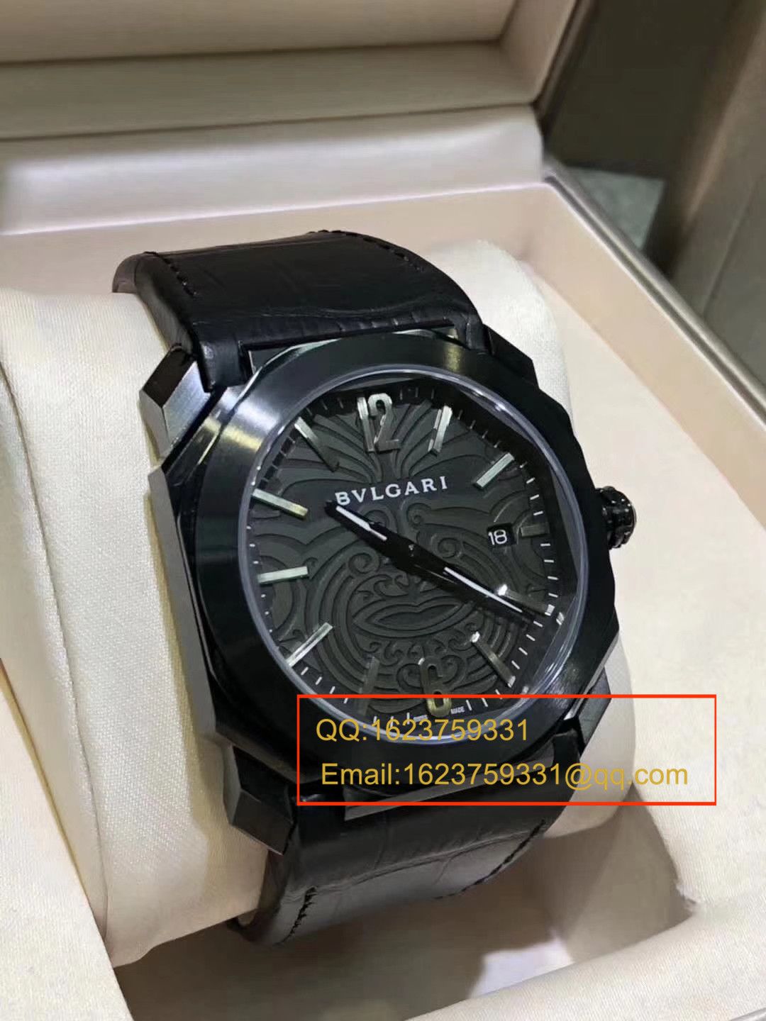 【UF Perfect  High quality  Replica Watches 】 BVLGARI OCTO系列102249 BGO41BSBLD/AB wrist watches  / BG003