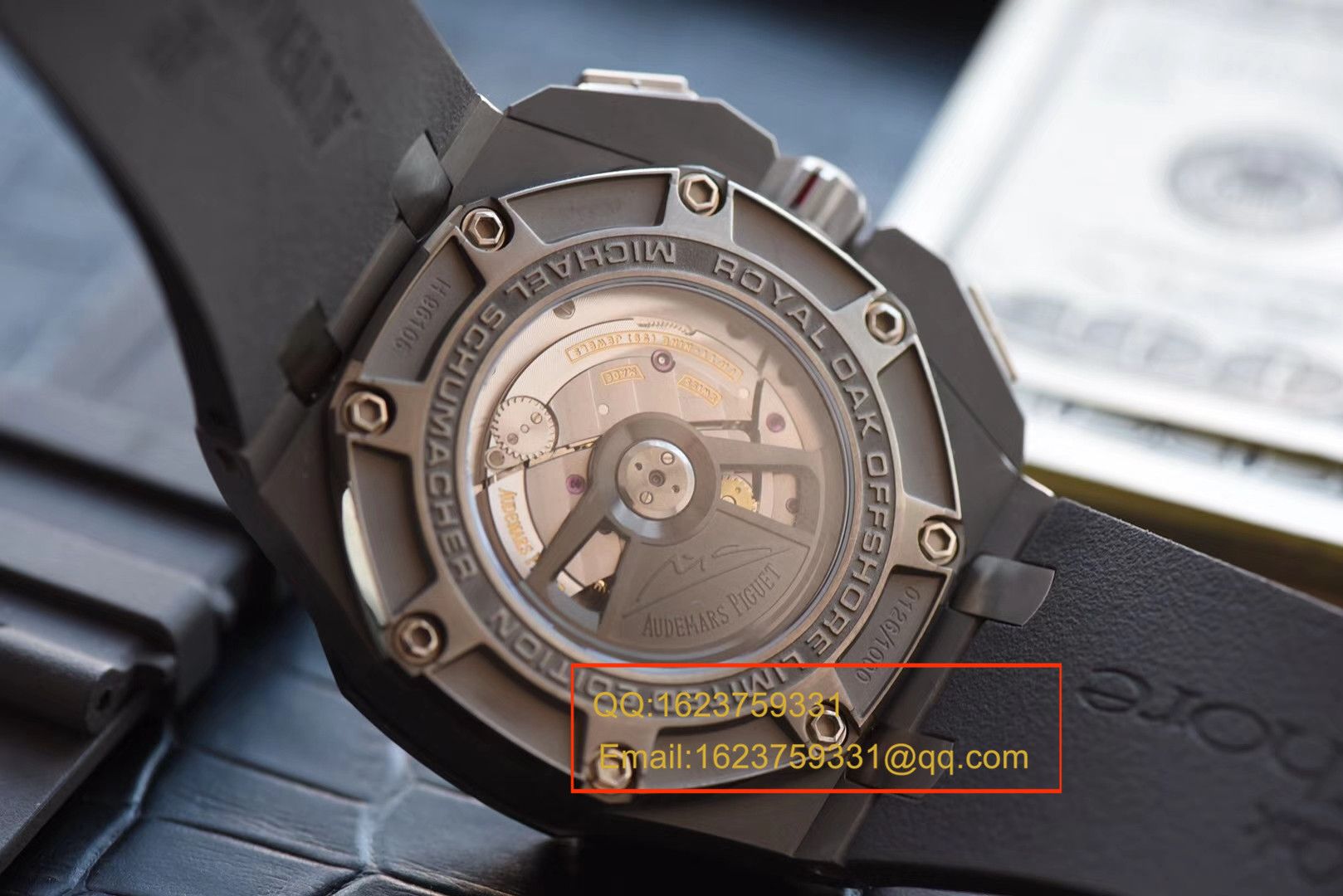 【独家 Video analysis JF Factory 1:1 top  Replica Copy  Watches 】Audemars Piguet 舒马赫特别版本26568IM.OO.A004CA.01男表 / JF AP 26568IM