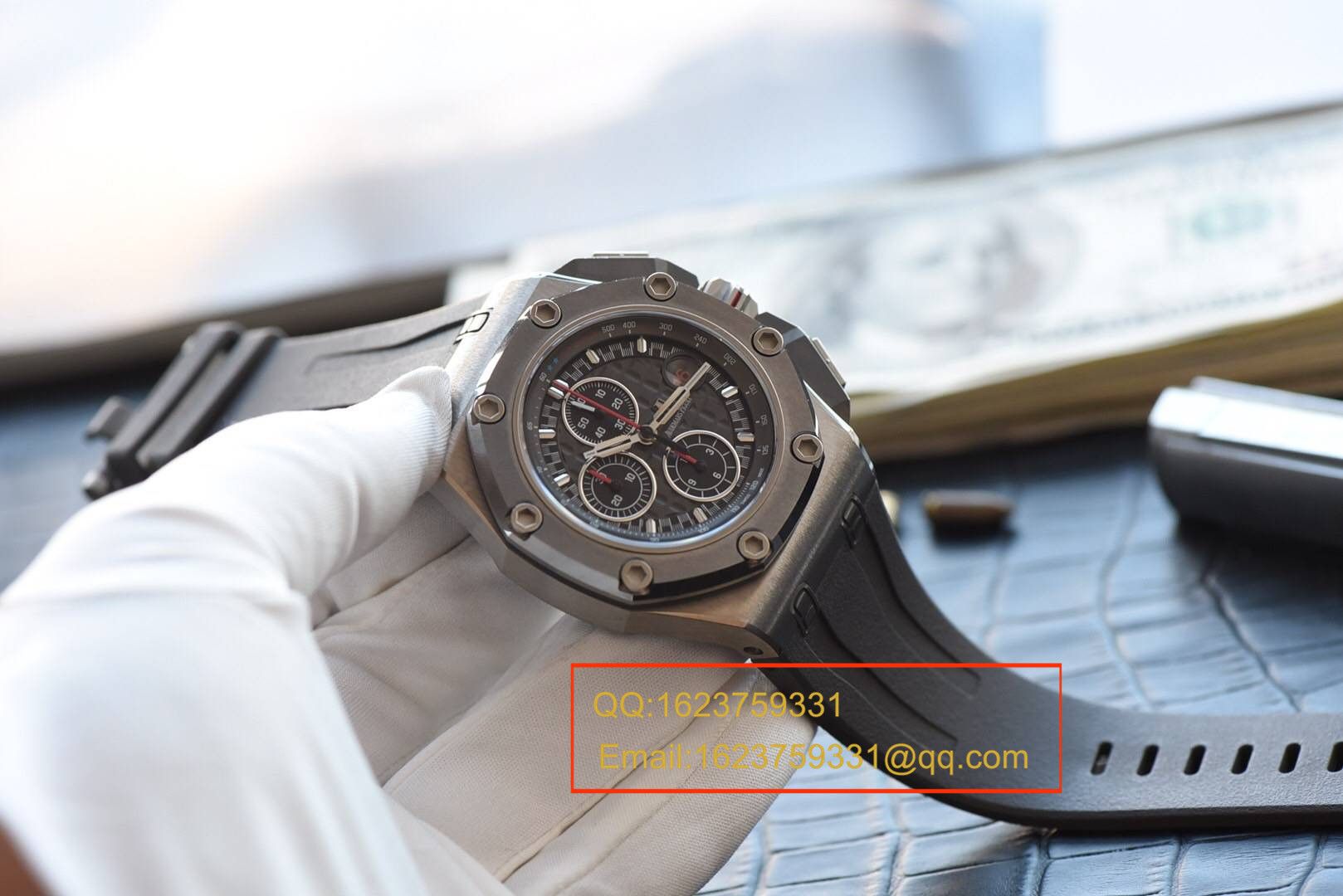 【独家 Video analysis JF Factory 1:1 top  Replica Copy  Watches 】Audemars Piguet 舒马赫特别版本26568IM.OO.A004CA.01男表 / JF AP 26568IM