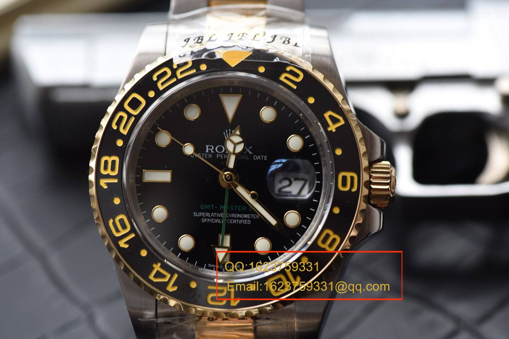 【N Factory V7版本 Perfect  Knockoff  Watches 】 Rolex  GMT MASTER II系列116713-LN-78203 wrist watches 【可选择包金款】 / RBF132