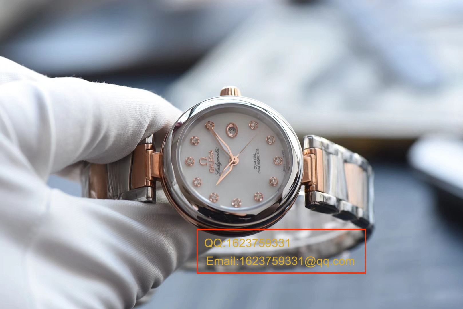【HBBV6 Perfect  High quality  Copy  Watches 】最高版本OMEGA碟飞鸟巢系列425.20.34.20.55.004女士 Watches  wrist watches  / MB0311
