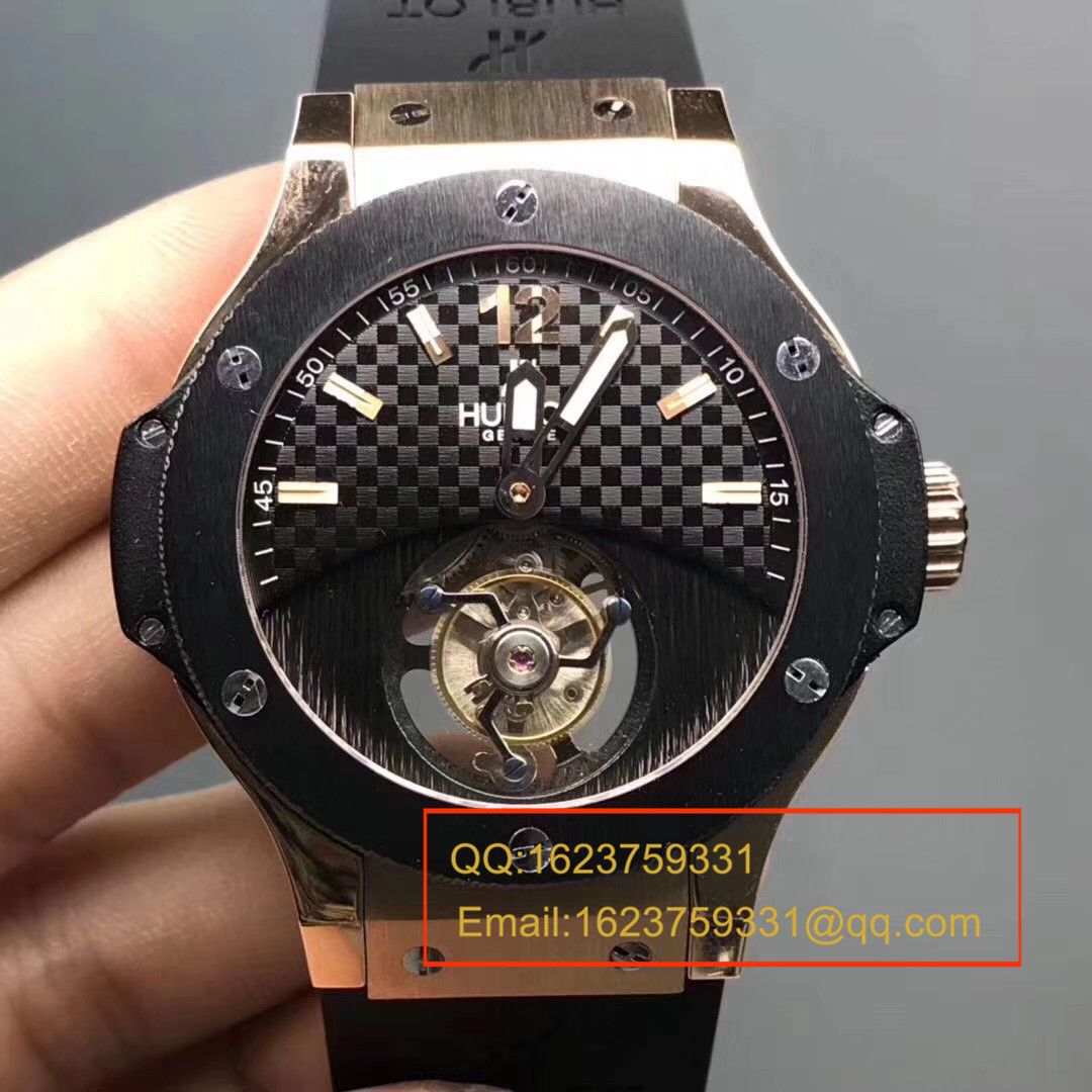 【V6 Factory  top  Tourbillon  Movement 】HUBLOT 《恒宝》 big bang BIG BANG系列305.pm.131.rx机械 wrist watches  / YB027