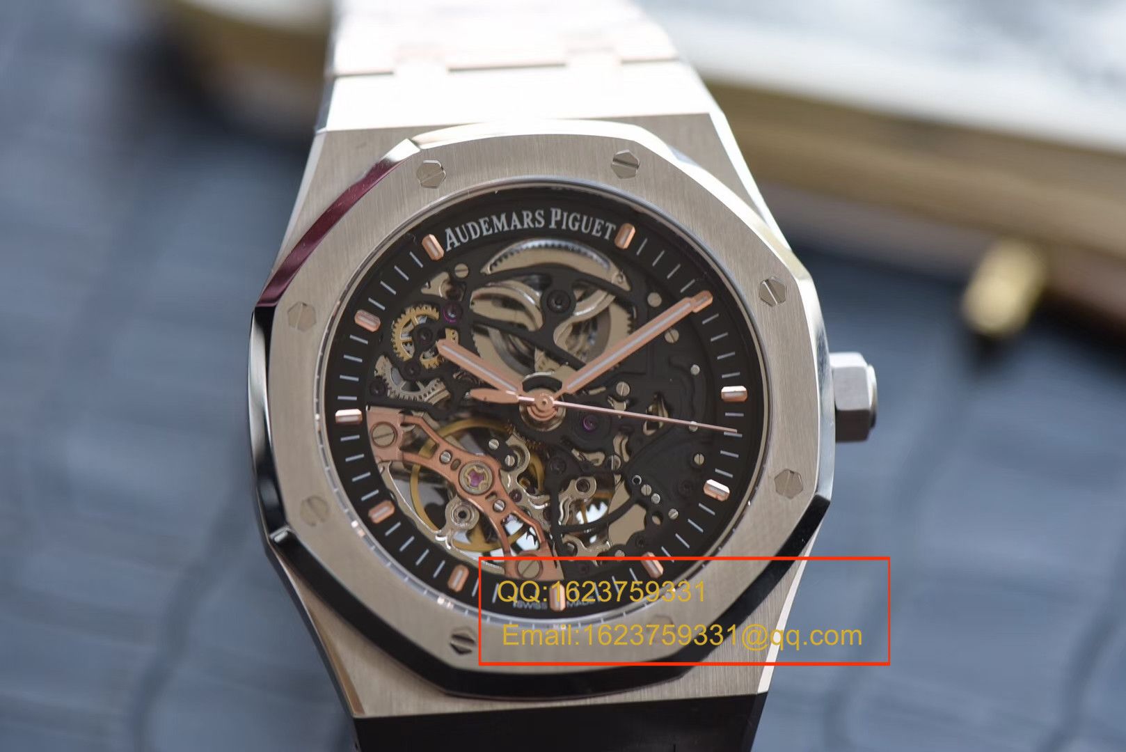 【 Video analysis JF Perfect  High quality  Replica Watches 】Audemars Piguet 皇家橡树双摆轮镂空系列15407ST.OO.1220ST.01 wrist watches  / APBD131