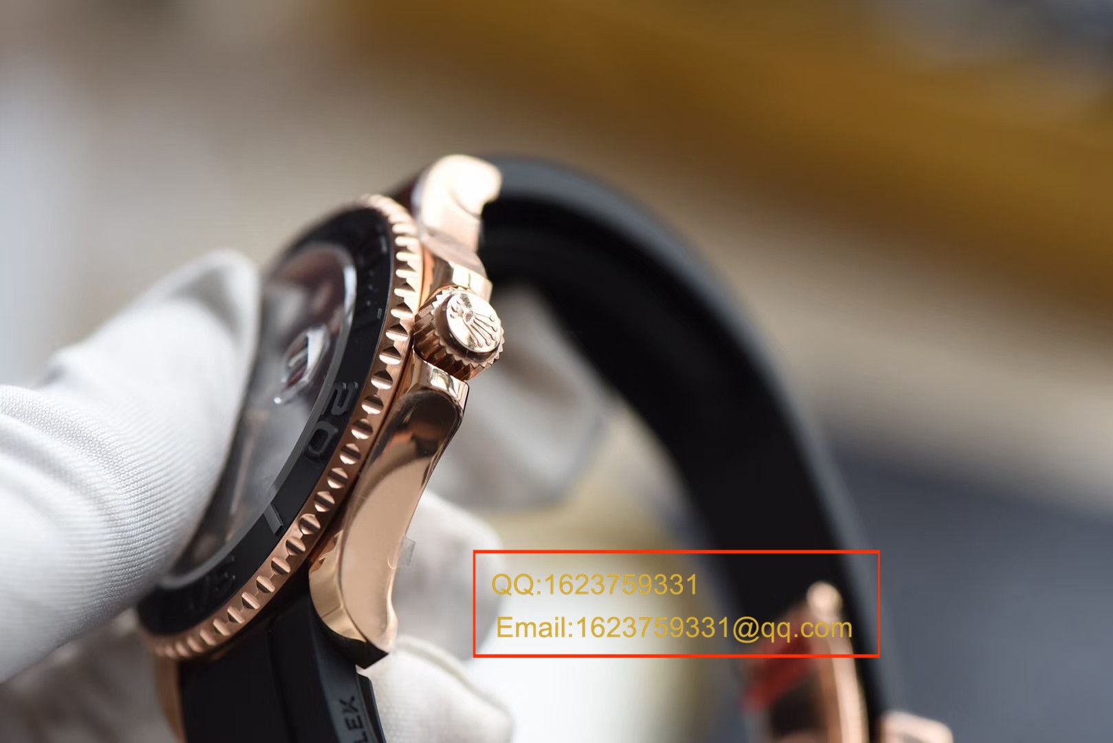 【 Video analysis JF Perfect  High quality  Knockoff  Watches 】 Rolex  Yacht-Master 系列116655-Oysterflex bracelet男士 wrist watches  / R087