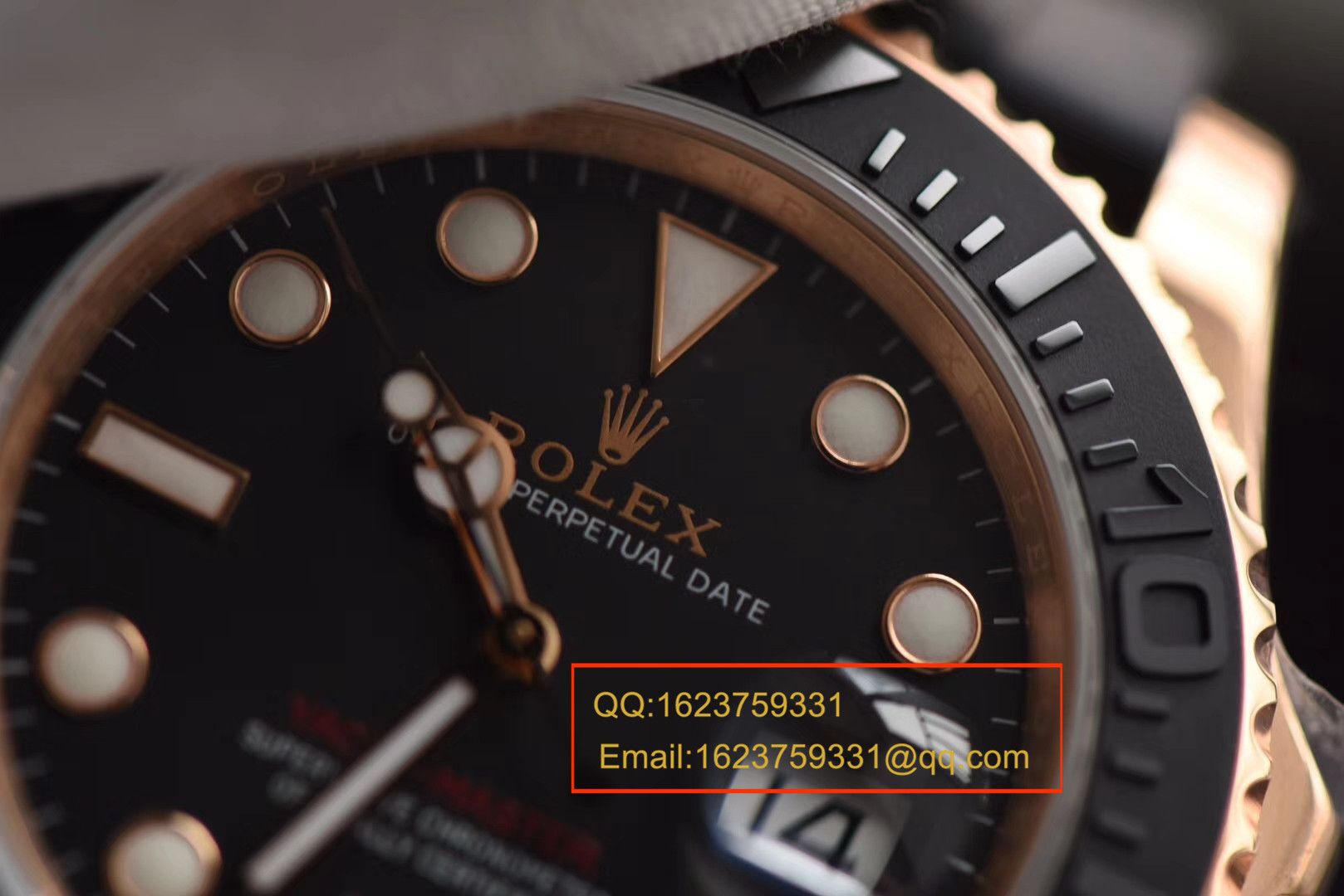【 Video analysis JF Perfect  High quality  Knockoff  Watches 】 Rolex  Yacht-Master 系列116655-Oysterflex bracelet男士 wrist watches  / R087