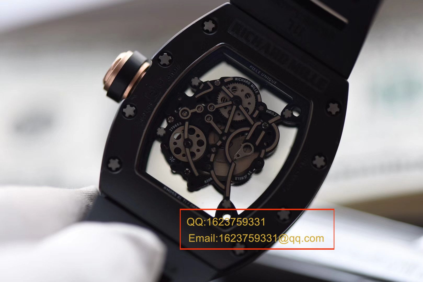 【独家 Video analysis KV Perfect  High quality  Copy  Watches 】理查德米尔RICHARD MILLE男士系列RM 055 wrist watches  / RM 055B