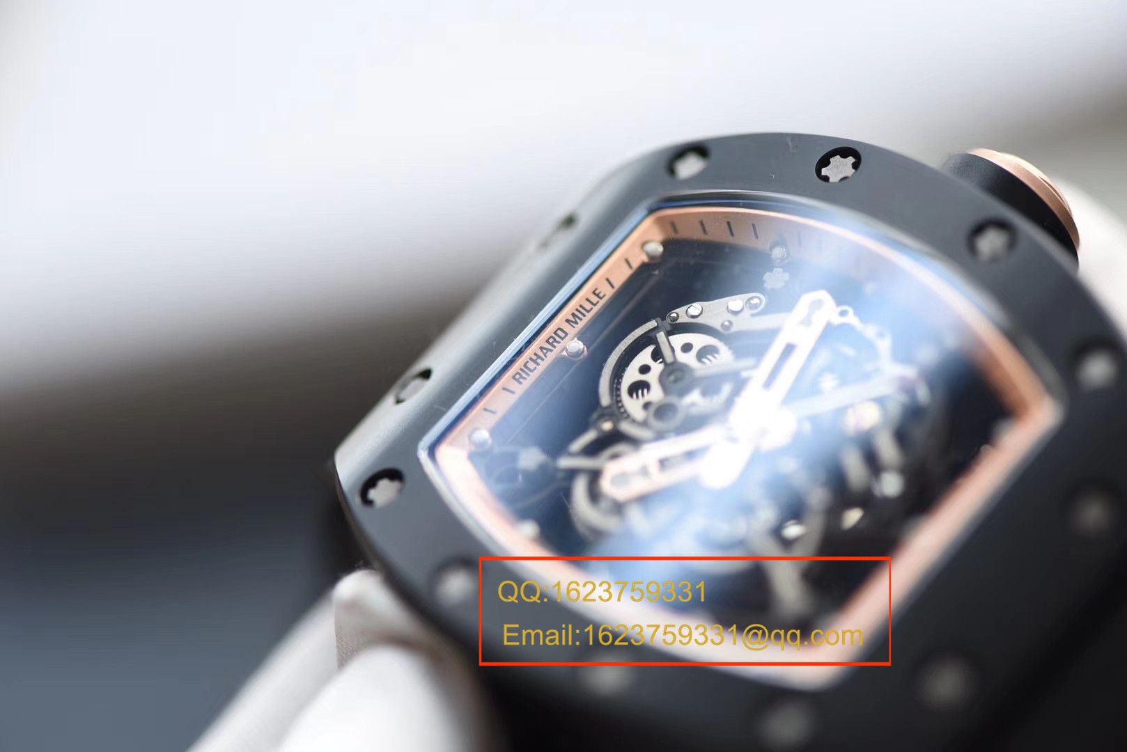 【独家 Video analysis KV Perfect  High quality  Copy  Watches 】理查德米尔RICHARD MILLE男士系列RM 055 wrist watches  / RM 055B
