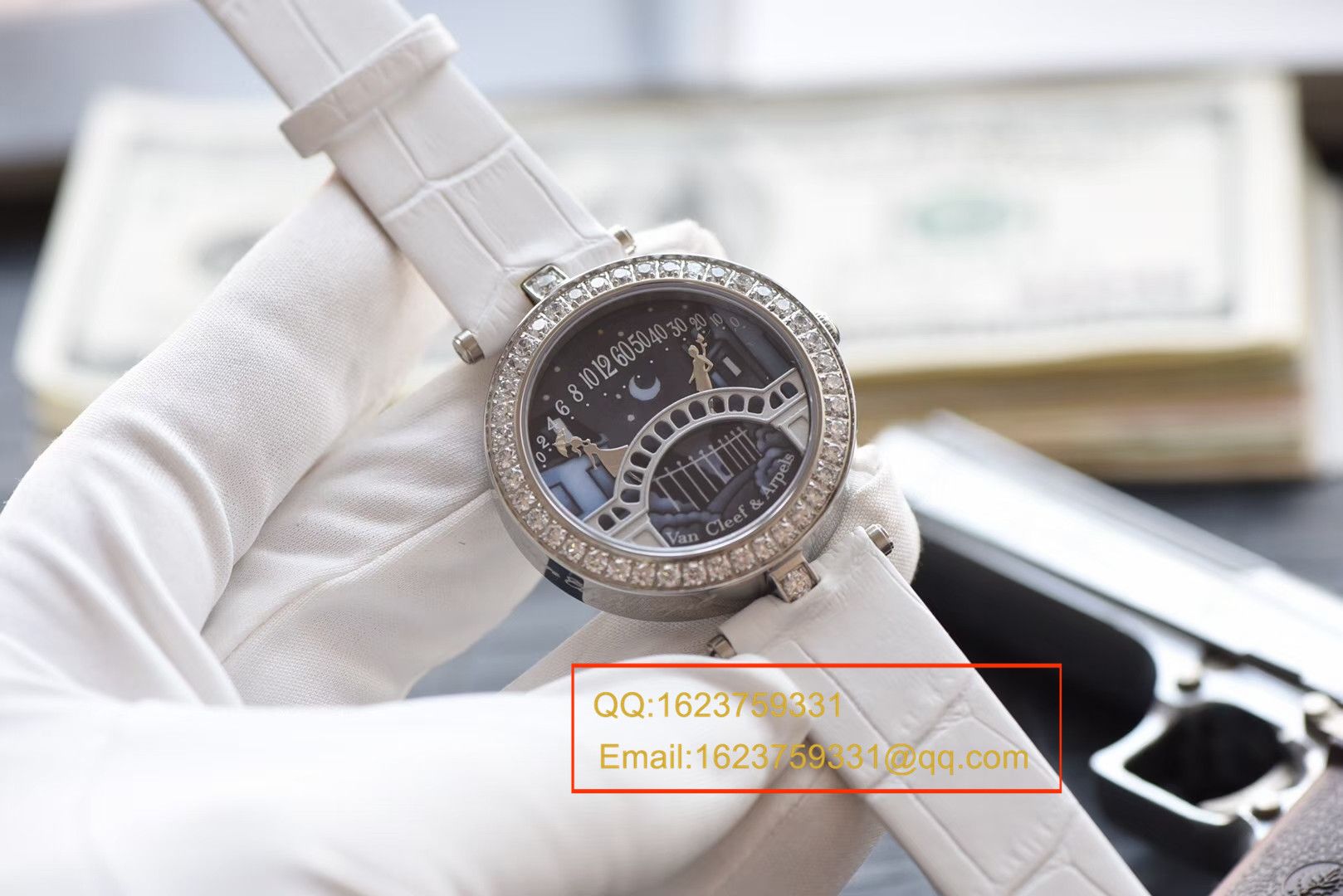 Van Cleef & Arpels Replica Copy 梵克雅宝诗情人桥意复杂功能 wrist watches 系列VCARN9VI00 wrist watches  / 梵克雅宝 VCA01
