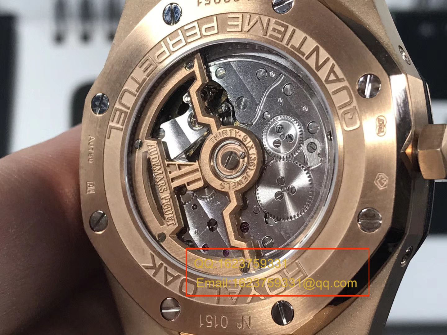 【JF Perfect  High quality  Replica Watches 】Audemars Piguet 皇家橡树系列26574BA.OO.1220BA.01月相 wrist watches  / AP103