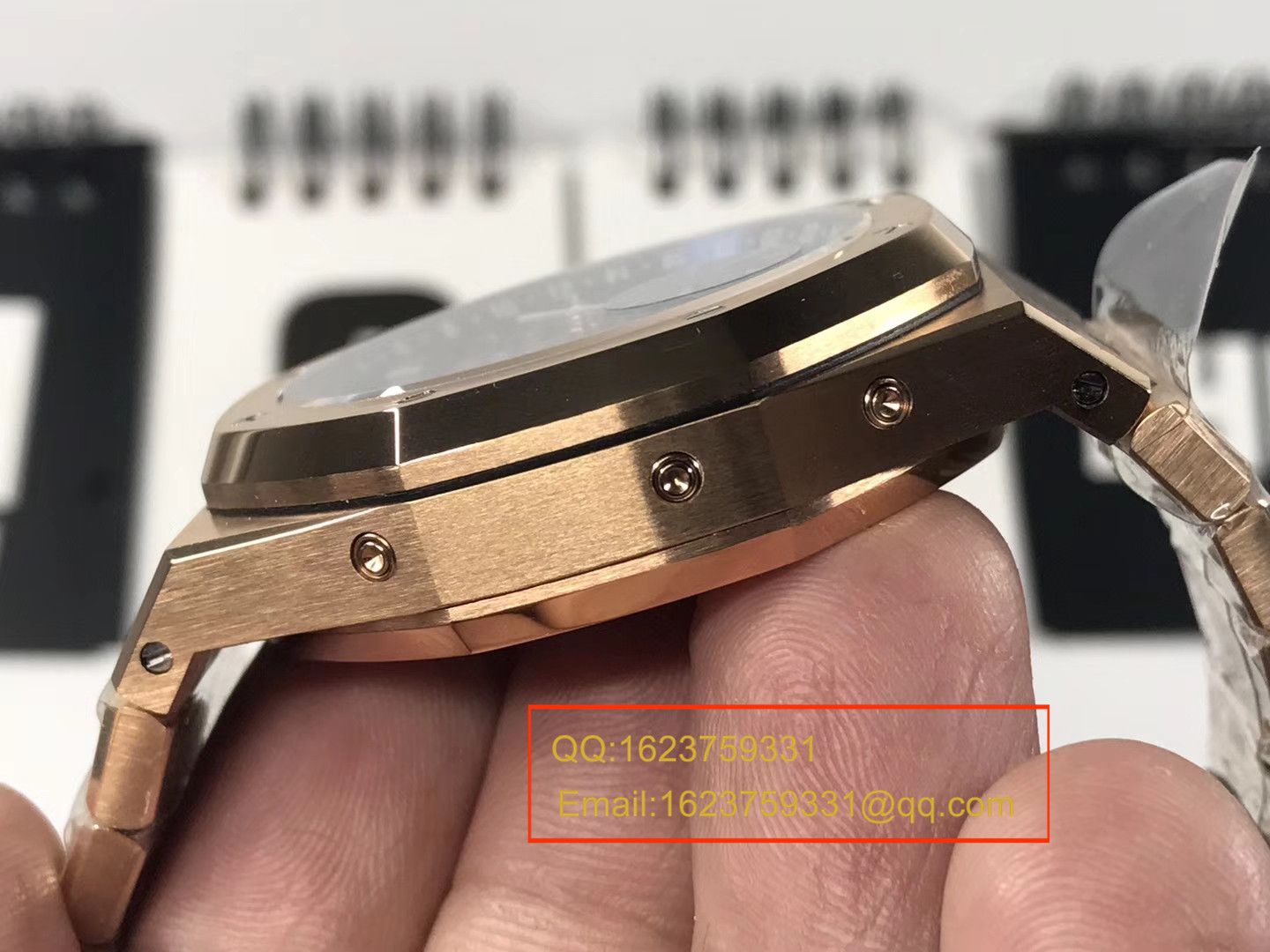 【JF Perfect  High quality  Replica Watches 】Audemars Piguet 皇家橡树系列26574BA.OO.1220BA.01月相 wrist watches  / AP103