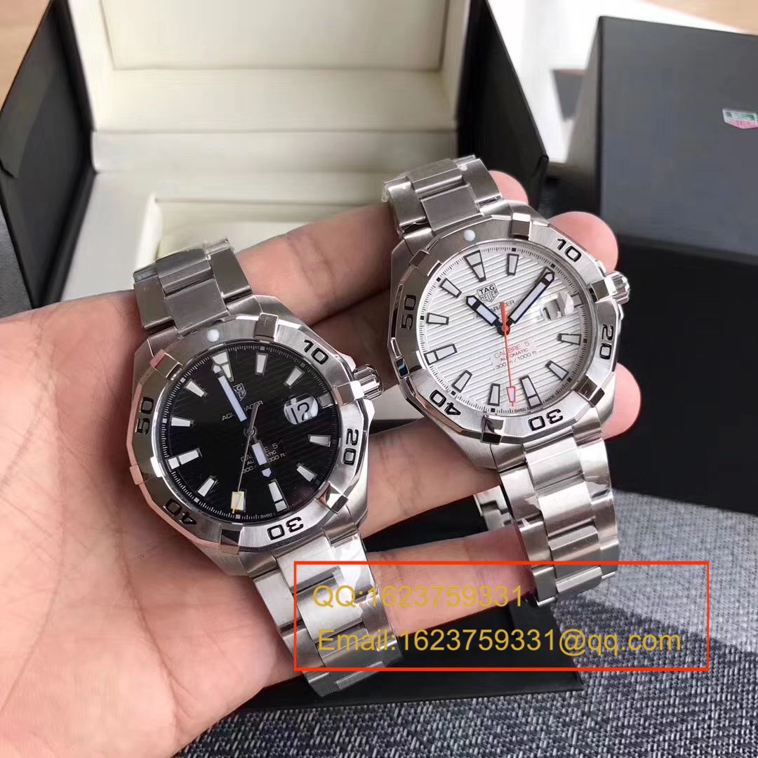 【原单正品】 TAG Heuer 竞潜系列WAY2013.BA0927 、 WAY2010.BA0927《黑面》、WAY2012.BA0927《蓝面》 wrist watches  / TG054