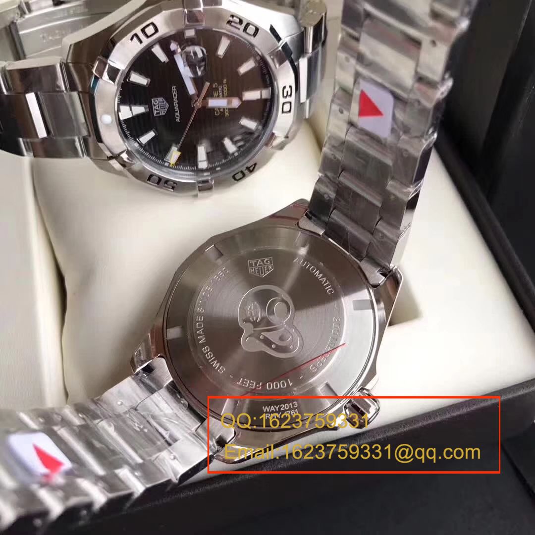 【原单正品】 TAG Heuer 竞潜系列WAY2013.BA0927 、 WAY2010.BA0927《黑面》、WAY2012.BA0927《蓝面》 wrist watches  / TG054