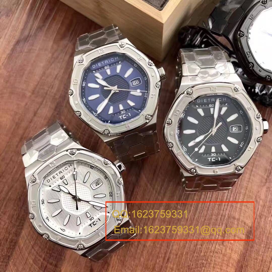 【正品，专柜最新款同步发售】德国品牌Dietrich帝特利威男士 wrist watches ，TC-1系列 / CBDietrich 02