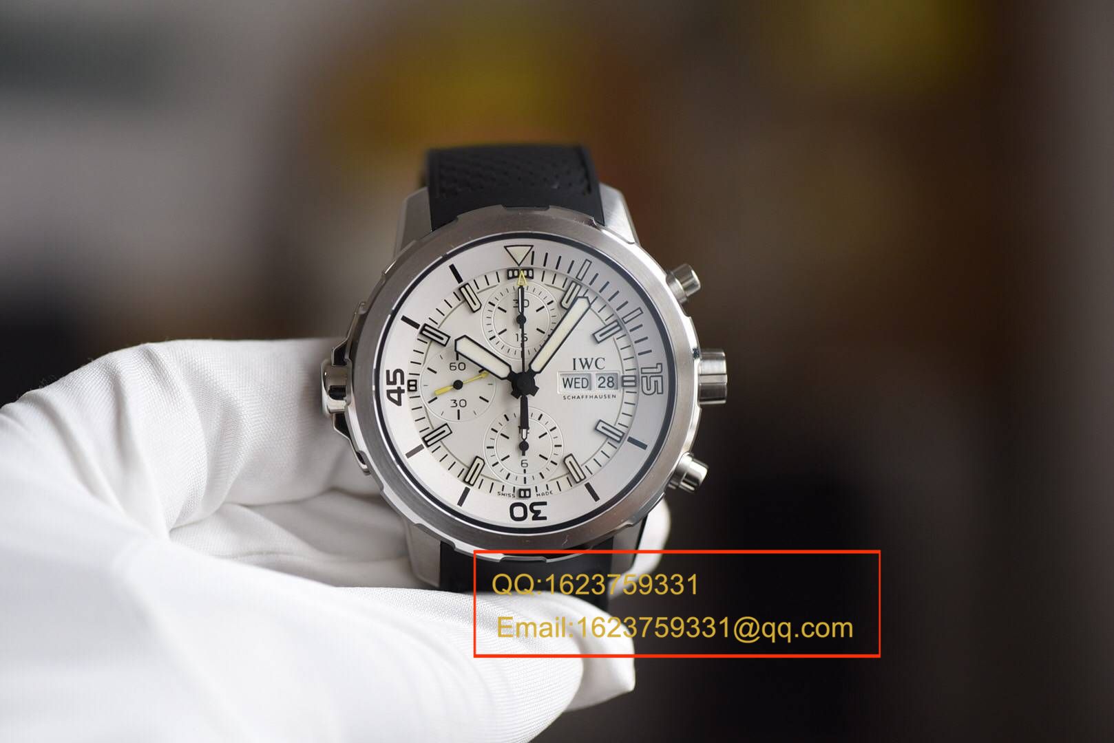 【HBBV6 Perfect  High quality  Replica Watches 】 IWC 海洋时计系列 IW376802  wrist watches  《胶带/钢带均可选》 / WG16702