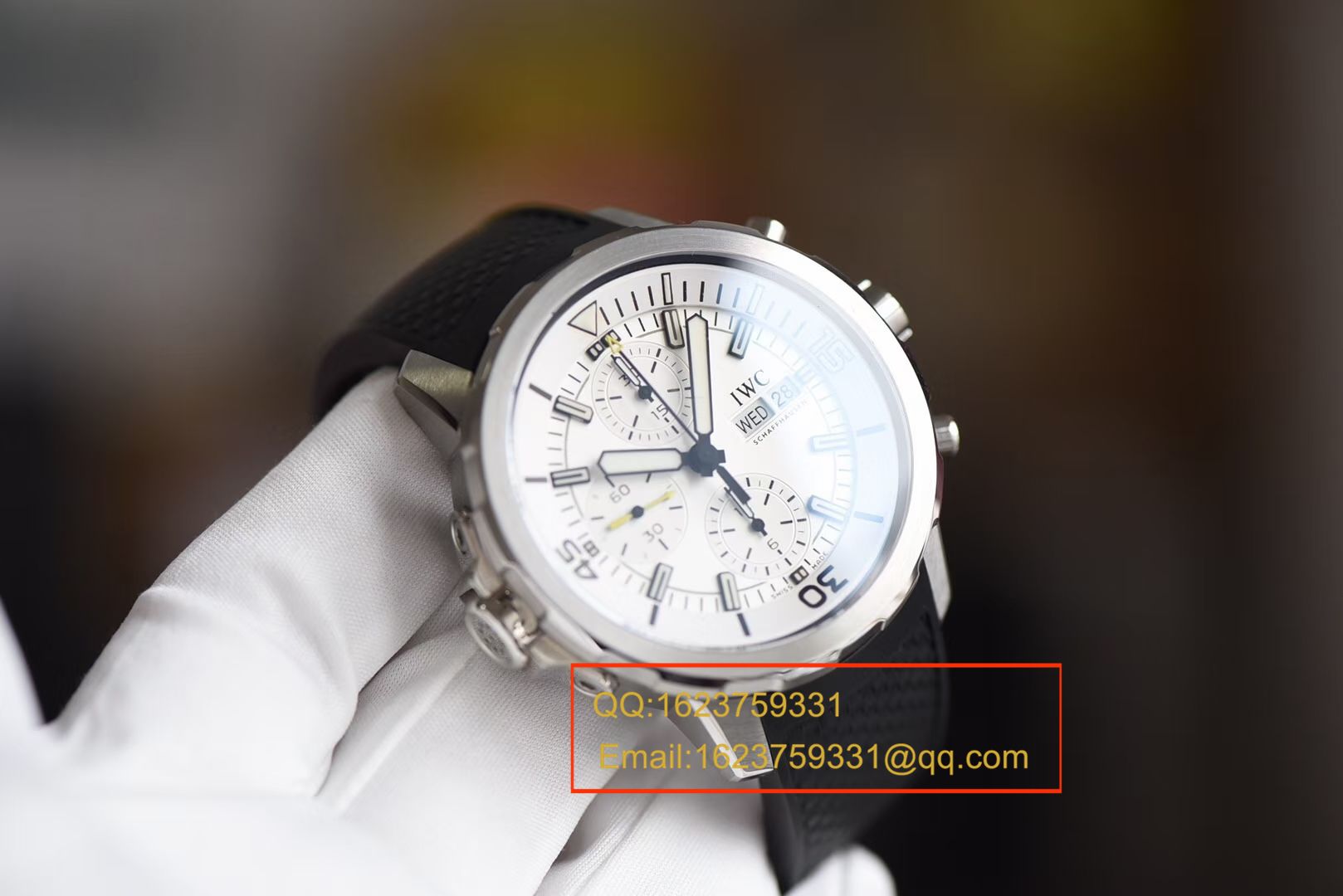 【HBBV6 Perfect  High quality  Replica Watches 】 IWC 海洋时计系列 IW376802  wrist watches  《胶带/钢带均可选》 / WG16702