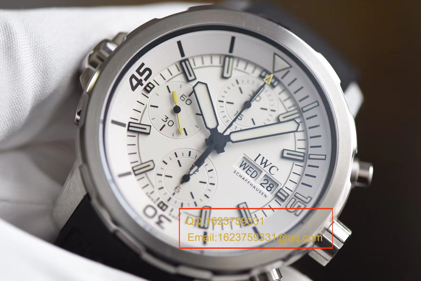 【HBBV6 Perfect  High quality  Replica Watches 】 IWC 海洋时计系列 IW376802  wrist watches  《胶带/钢带均可选》 / WG16702