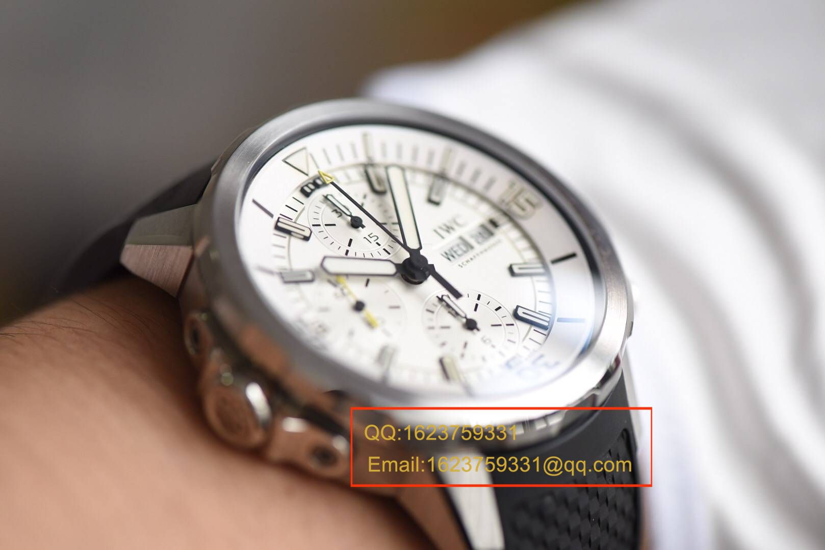 【HBBV6 Perfect  High quality  Replica Watches 】 IWC 海洋时计系列 IW376802  wrist watches  《胶带/钢带均可选》 / WG16702