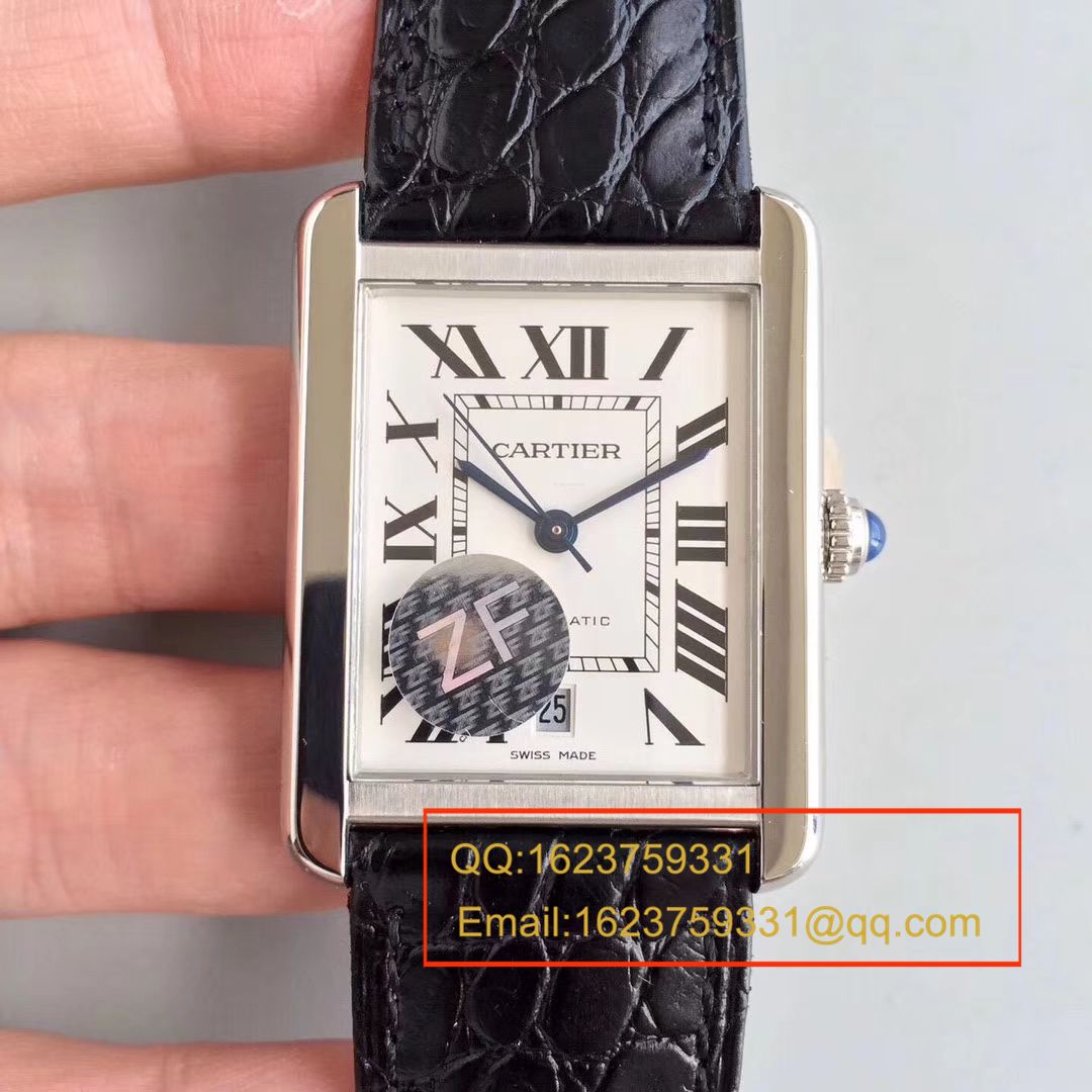【ZF Perfect  High quality  Replica Watches 】 Cartier  SOLO TANK SOLO坦克系列W5200027 、W5200028 wrist watches  / KDY099