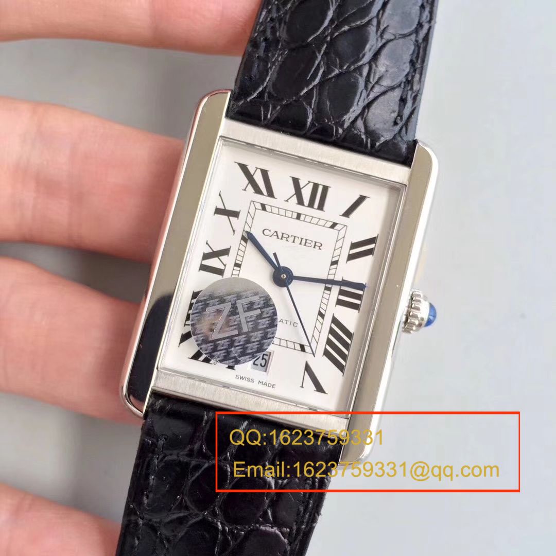 【ZF Perfect  High quality  Replica Watches 】 Cartier  SOLO TANK SOLO坦克系列W5200027 、W5200028 wrist watches  / KDY099