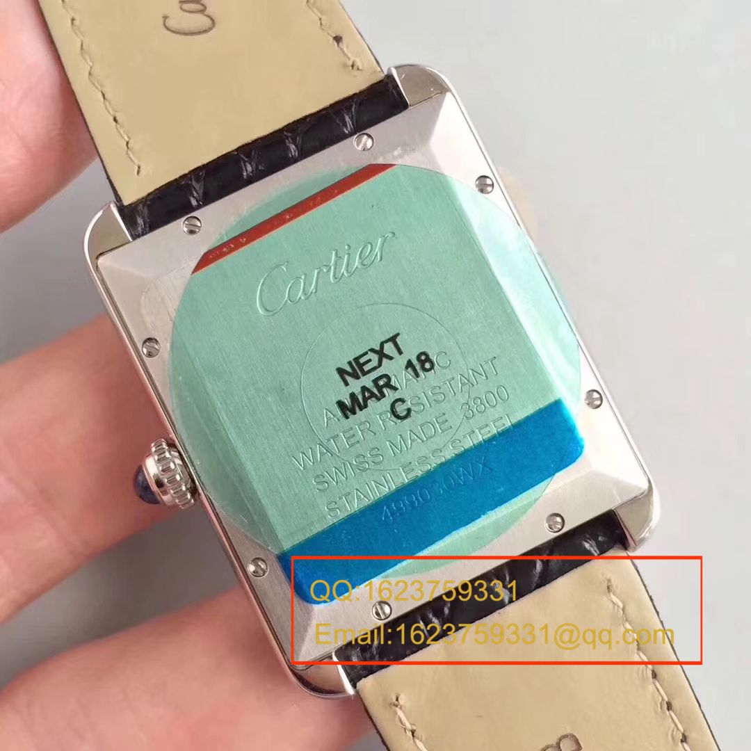 【ZF Perfect  High quality  Replica Watches 】 Cartier  SOLO TANK SOLO坦克系列W5200027 、W5200028 wrist watches  / KDY099