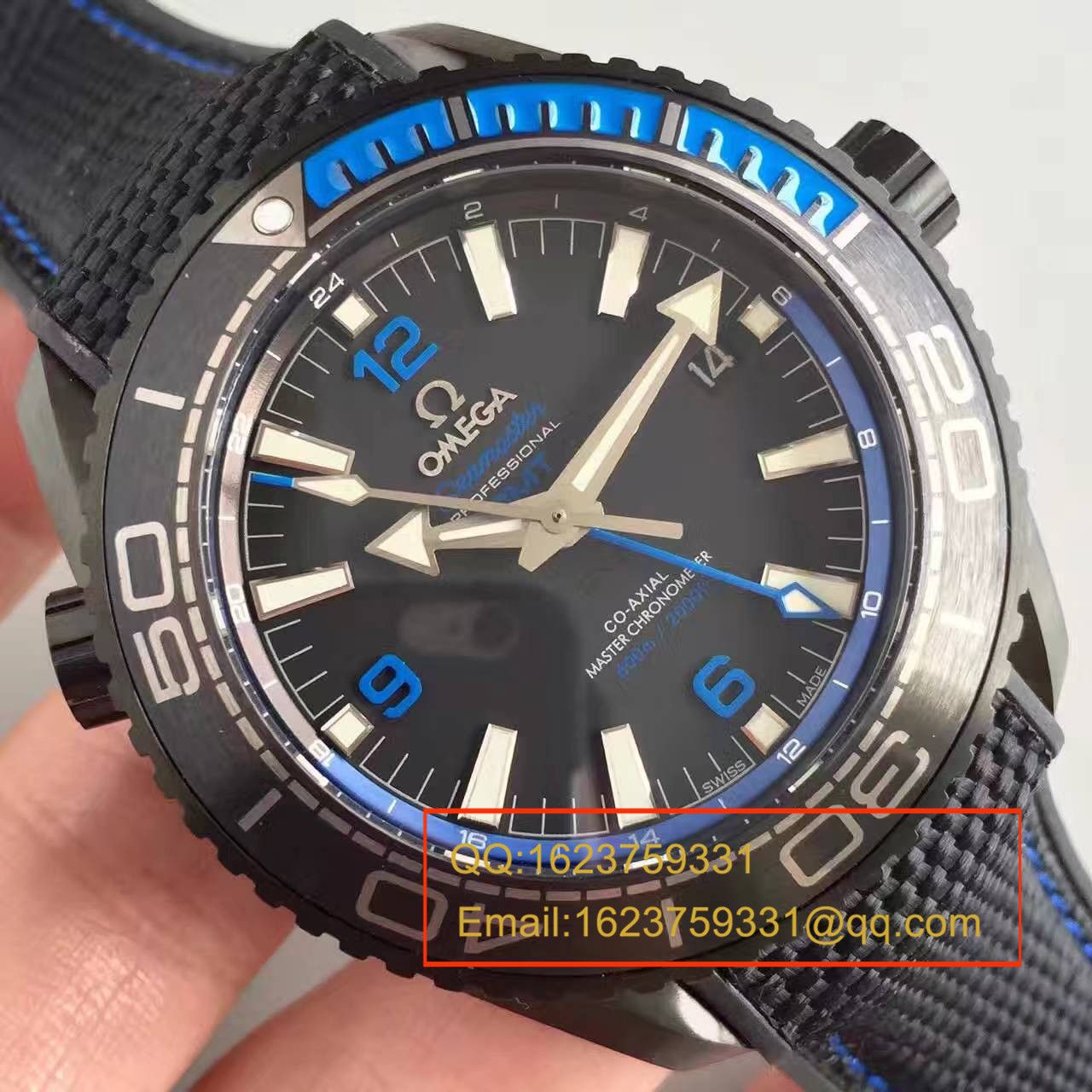 【JH1:1 top  Replica Watches 】OMEGA Seamaster 系列215.92.46.22.01.002男表 / M223